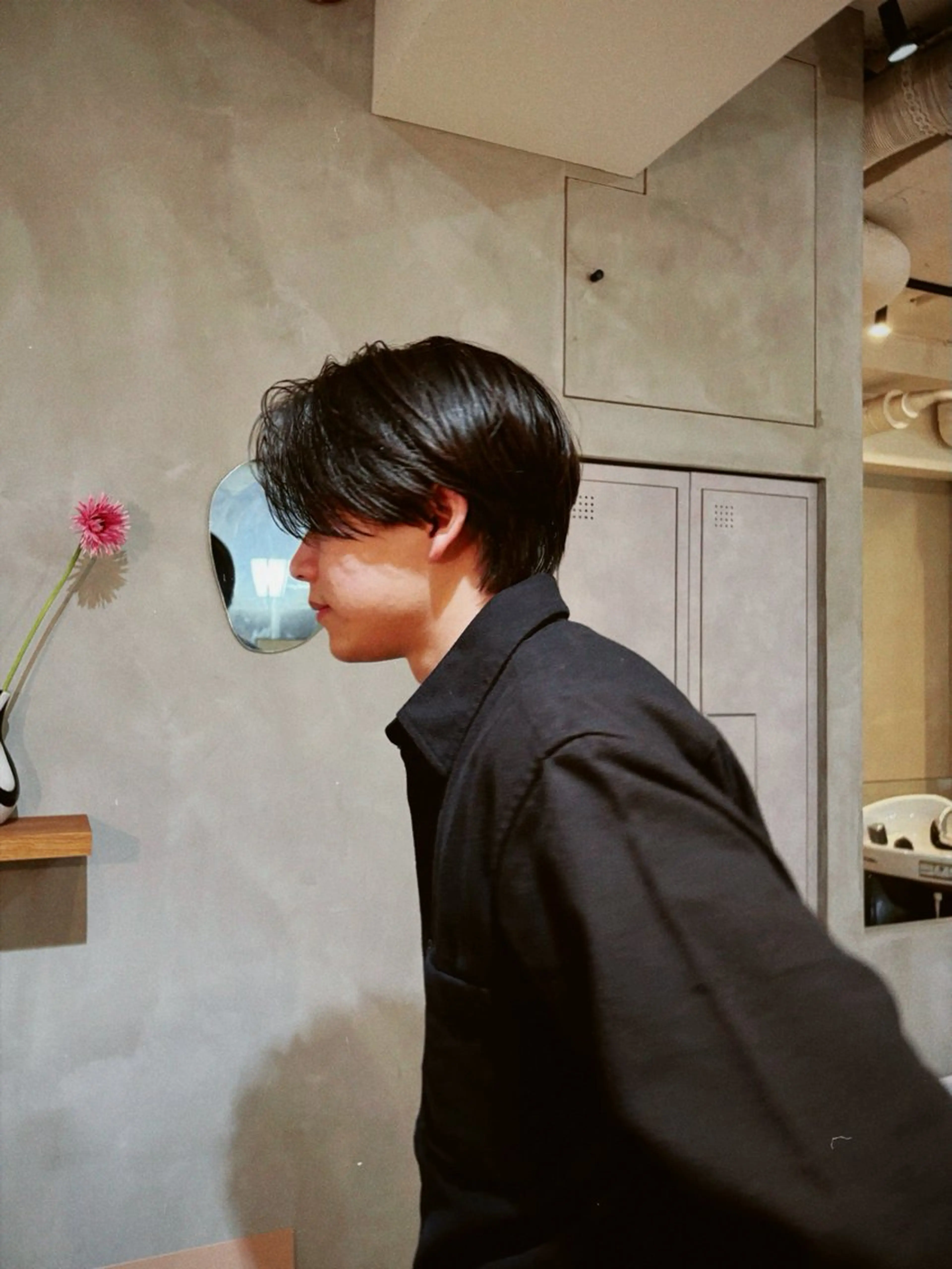 ショート メンズ カット ヘッドスパ メンズ特化ショート/ センターパート/福田のヘアスタイル