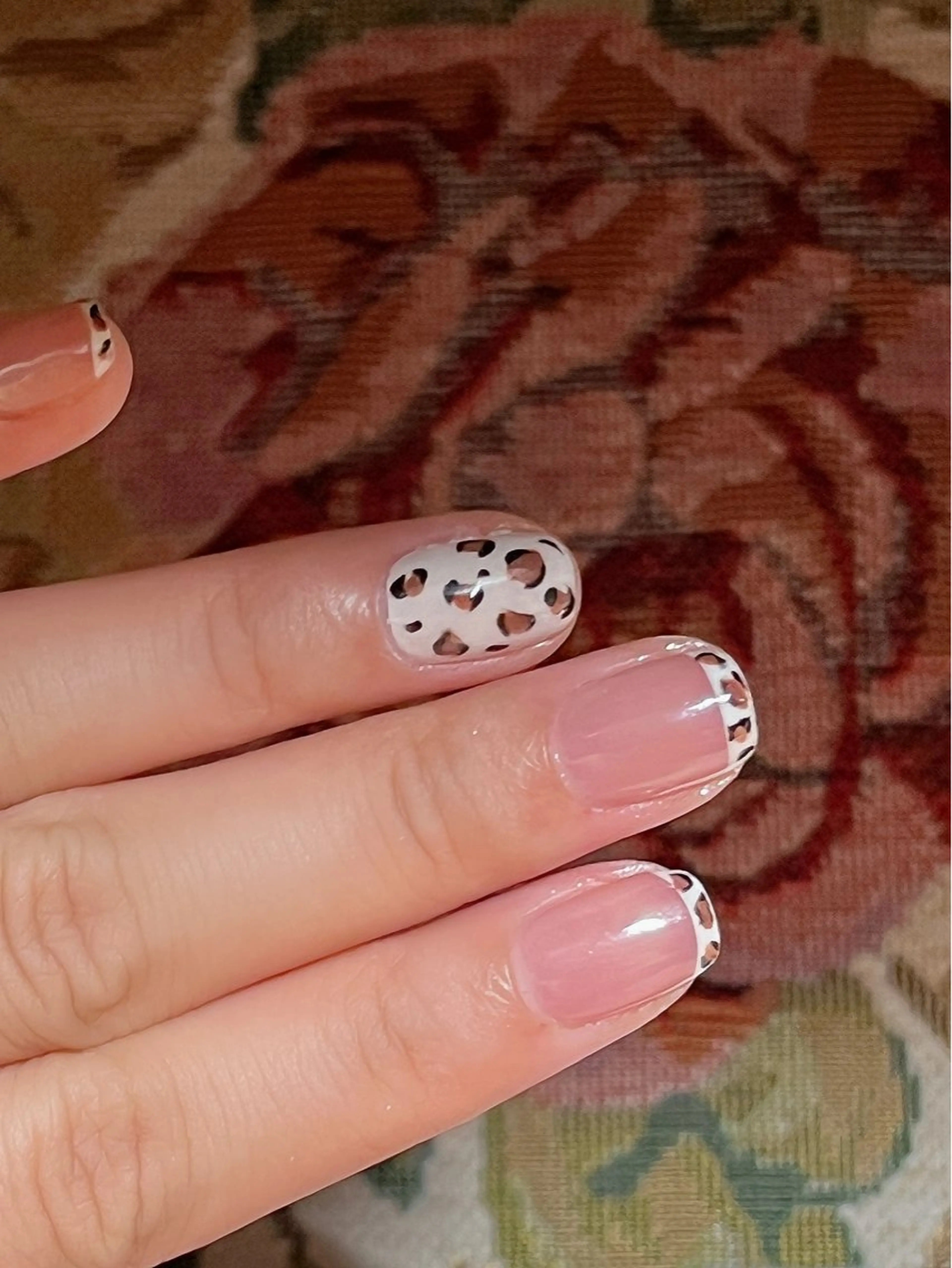 ネイル アートネイル フレンチネイル ジェルネイル 韓国ネイル ワンホンネイル ハンドネイル haku mioのネイルデザイン