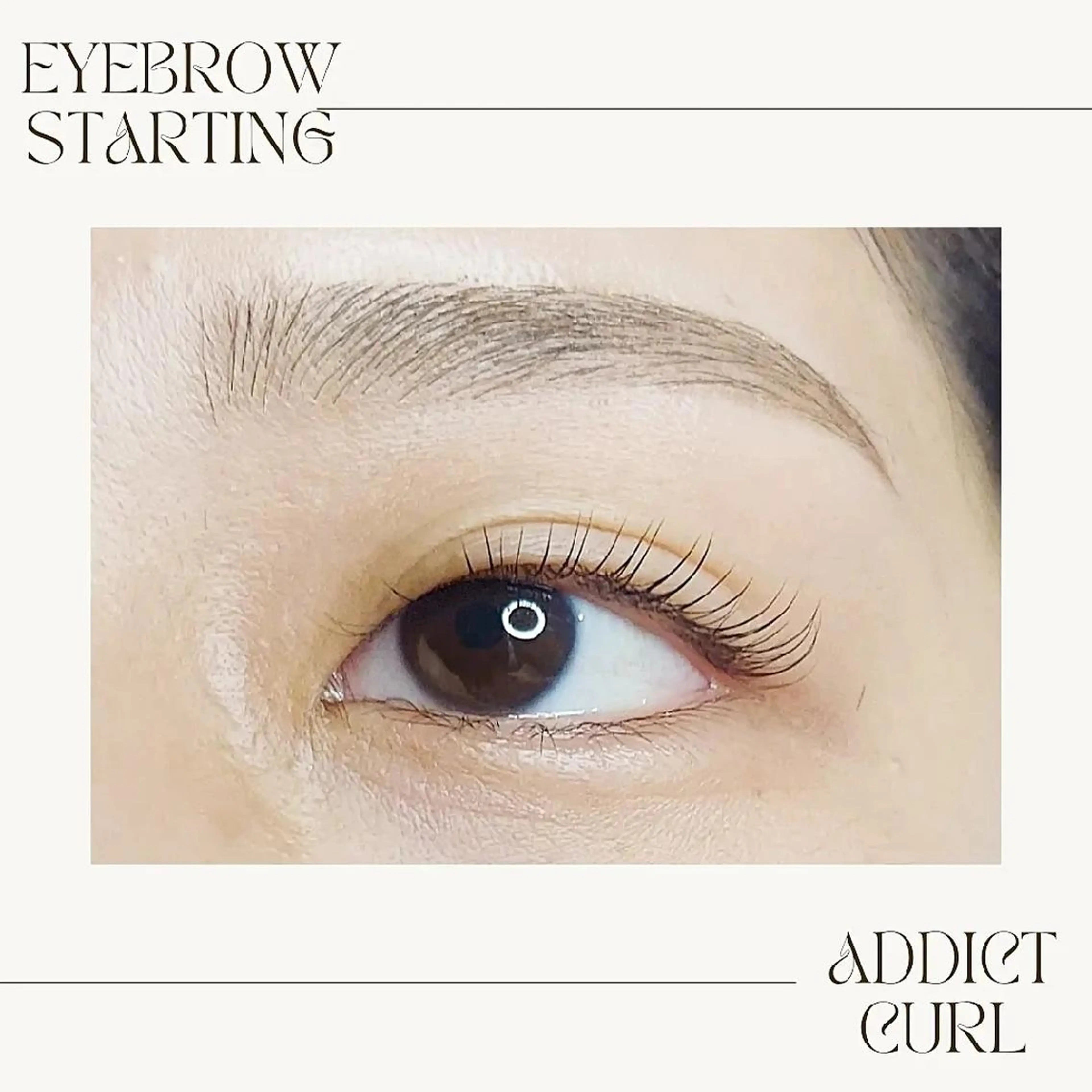 アイブロウ マツエク・マツパ マツパ U_la所属・U_la [ウーラ] 片岡の眉毛・アイブロウイメージ