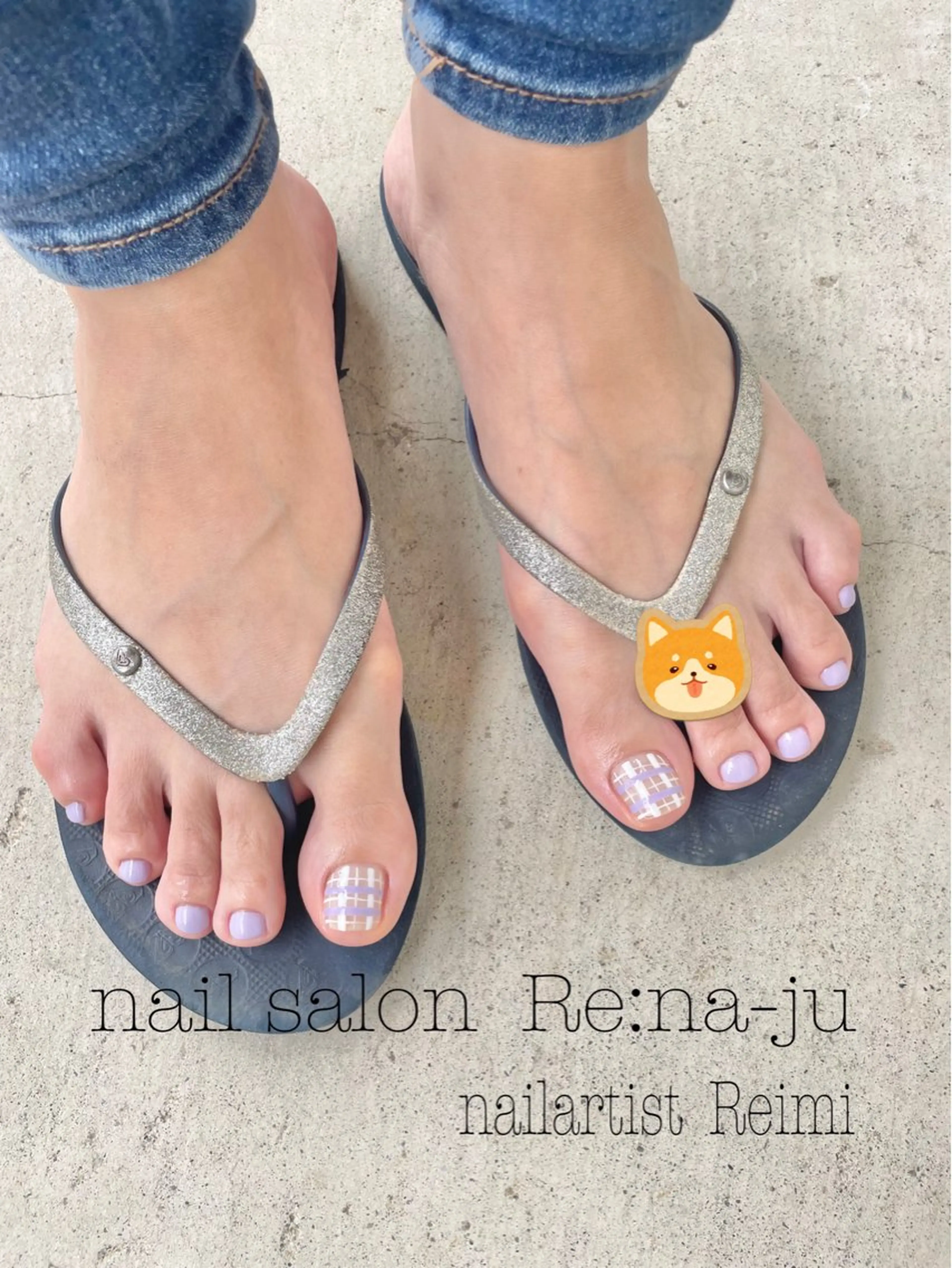 ネイル 持ち込み Rena-ju キャサディのネイルデザイン