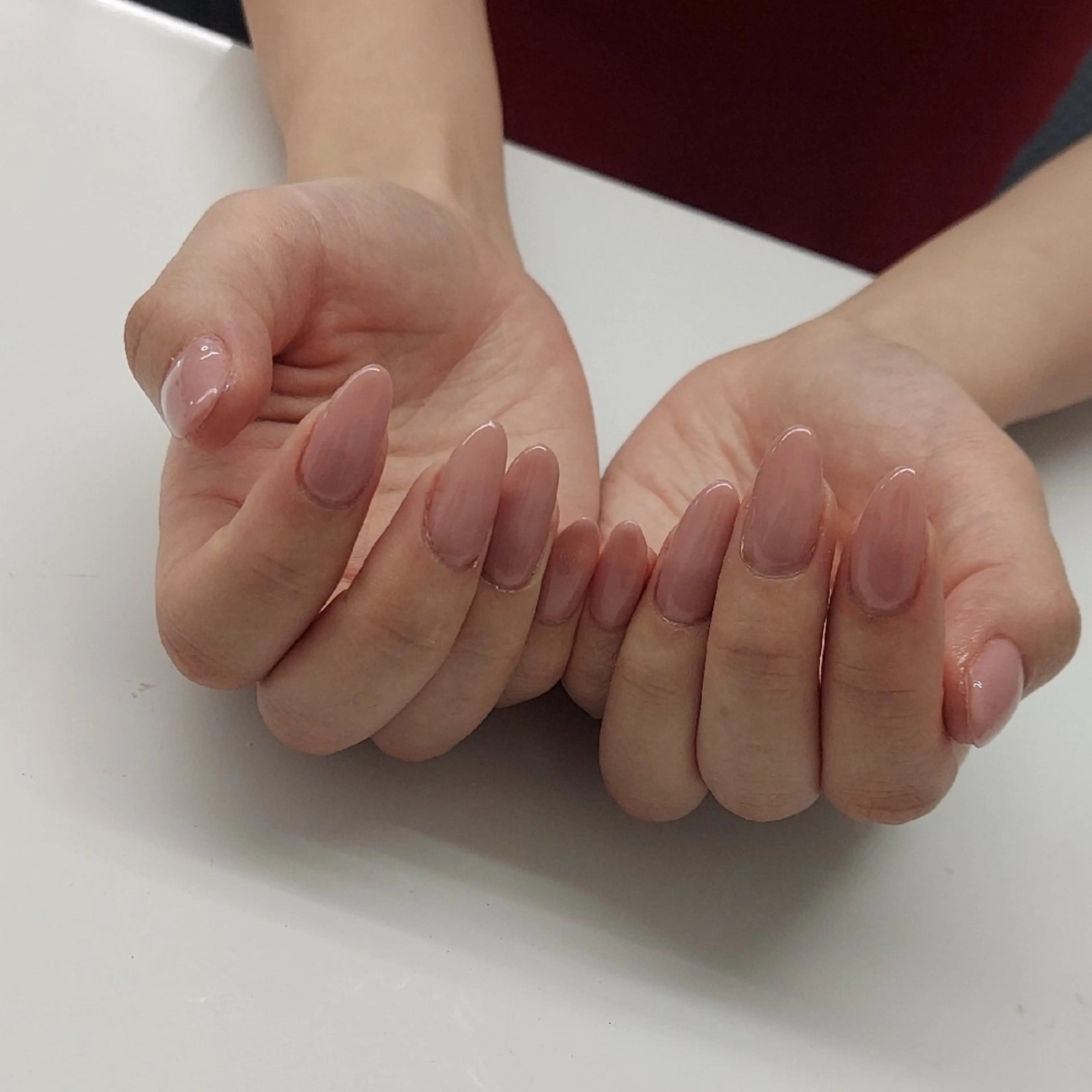 ネイル ワンカラーネイル ピンク I.NAILS 布施店所属・I.NAILS布施店 Yamasakiのネイルデザイン