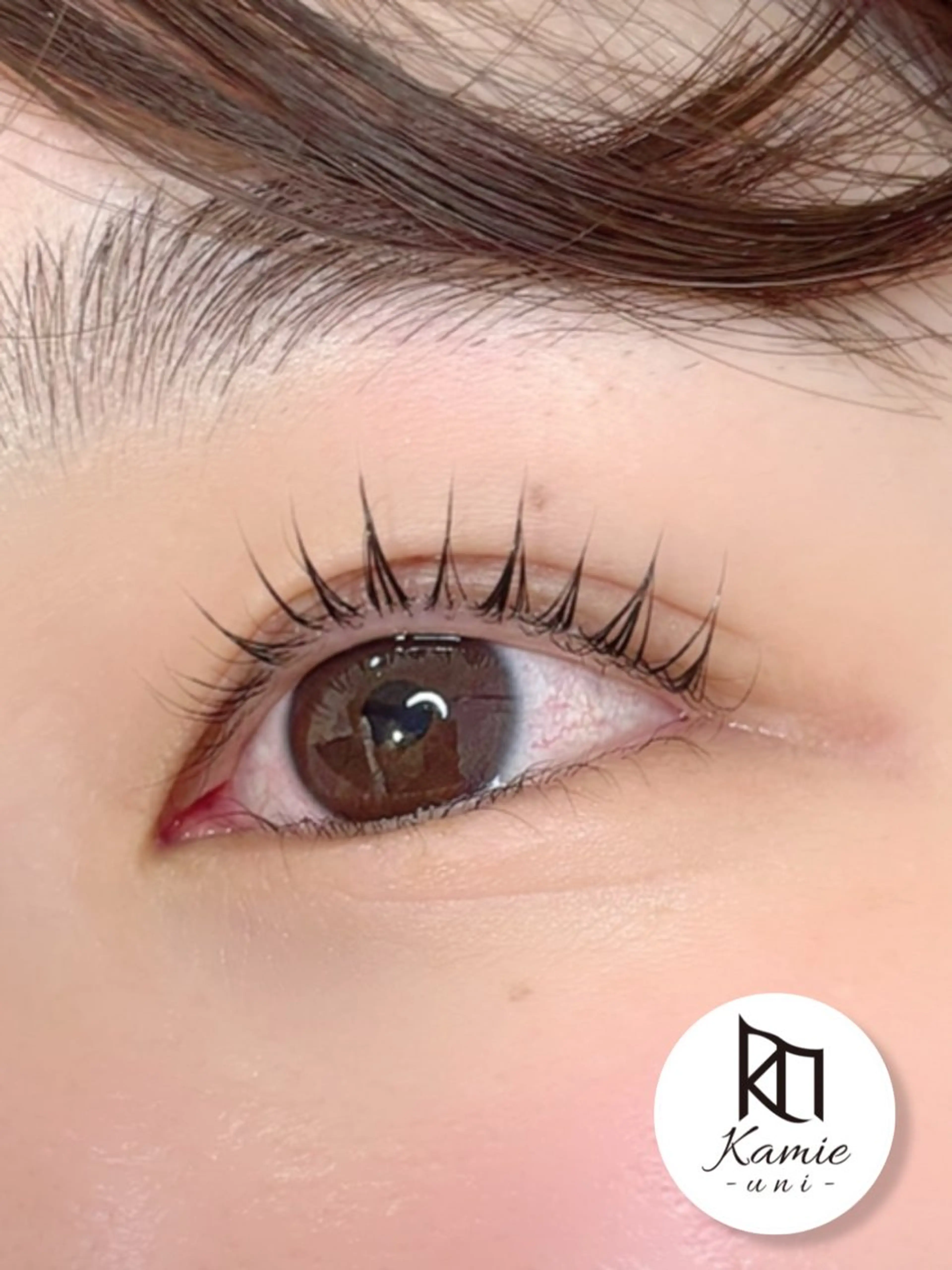 マツエク・マツパ パリジェンヌラッシュリフト Kamie-uni- 森蔭のマツエク・マツパデザイン