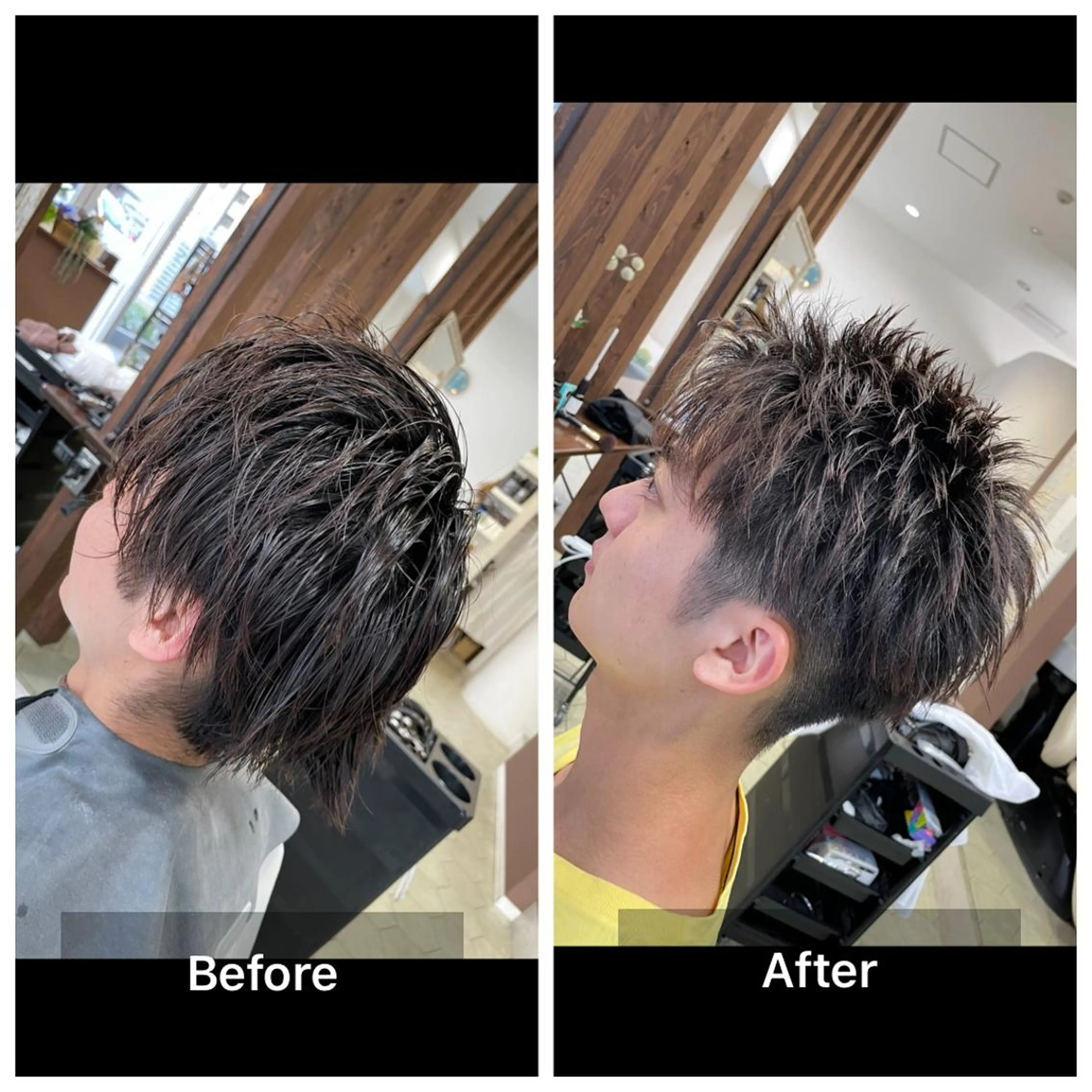 ショート メンズ カット share salon　SCENA所属・堤太志 メンズパーマ特化のヘアスタイル