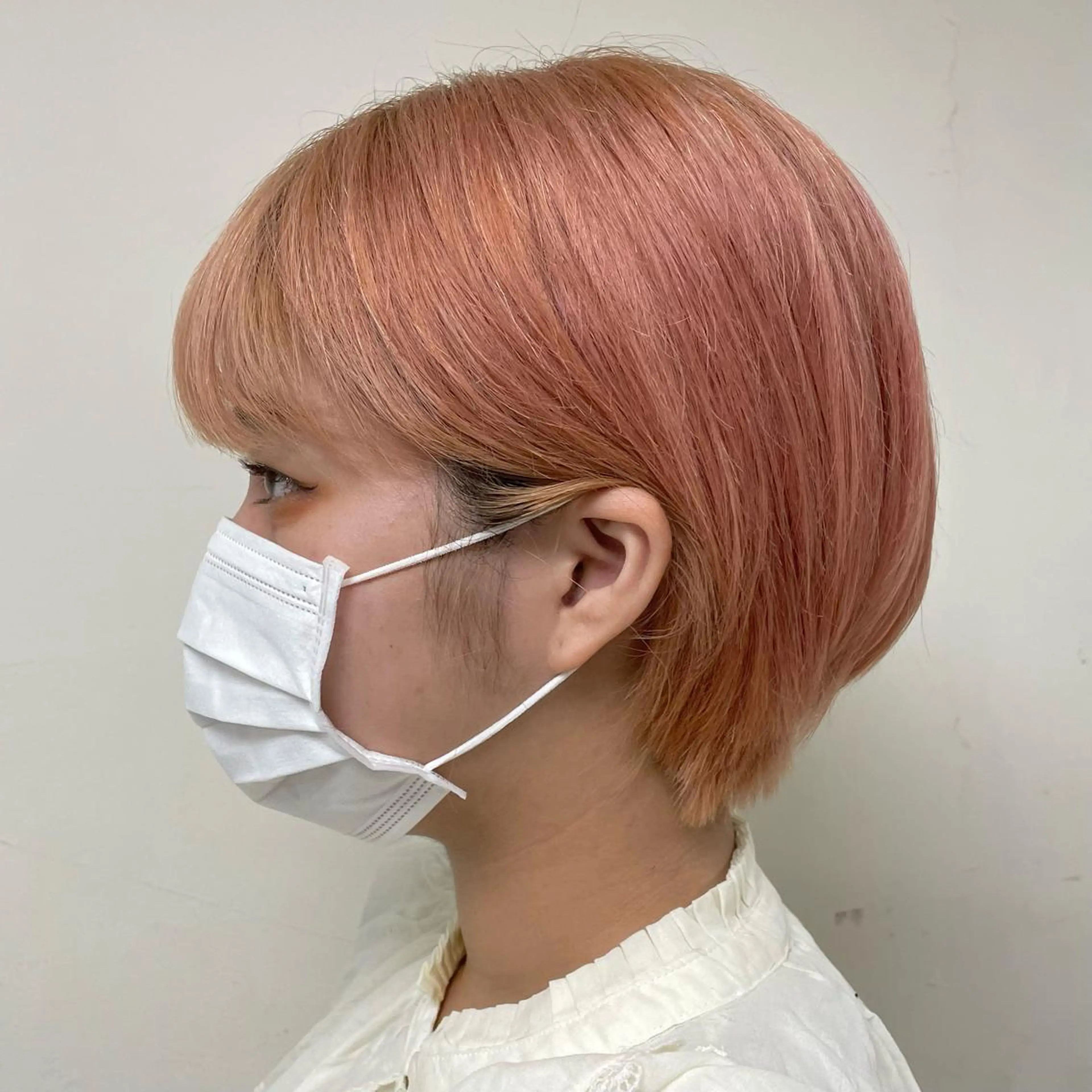 ショート カラー ヘアアレンジ maoブリーチ無し 似合わせカラーのヘアスタイル