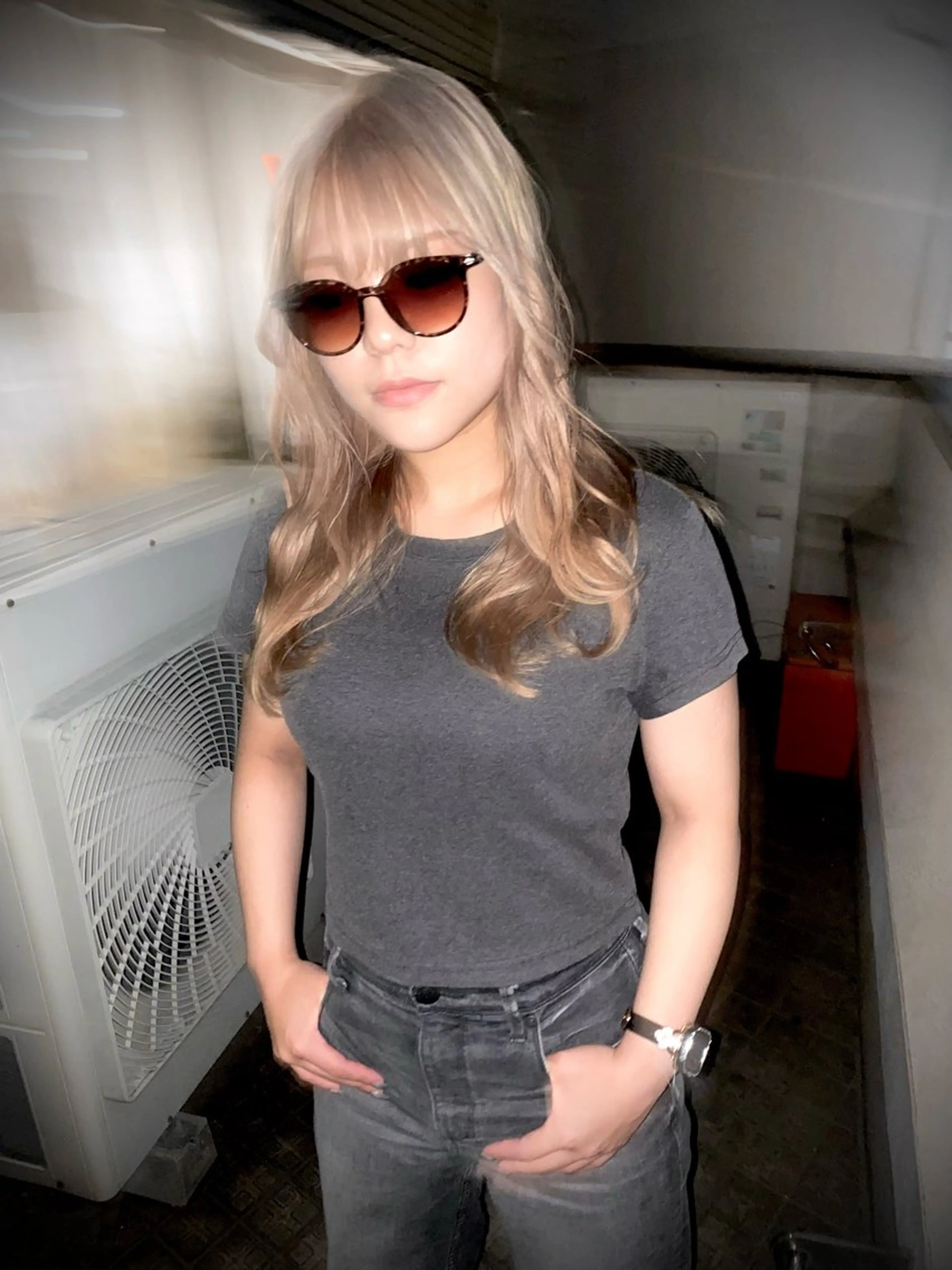 [ブリーチ2回]カット＋2回ケアブリーチ＋オンカラー＋1ステップトリートの写真