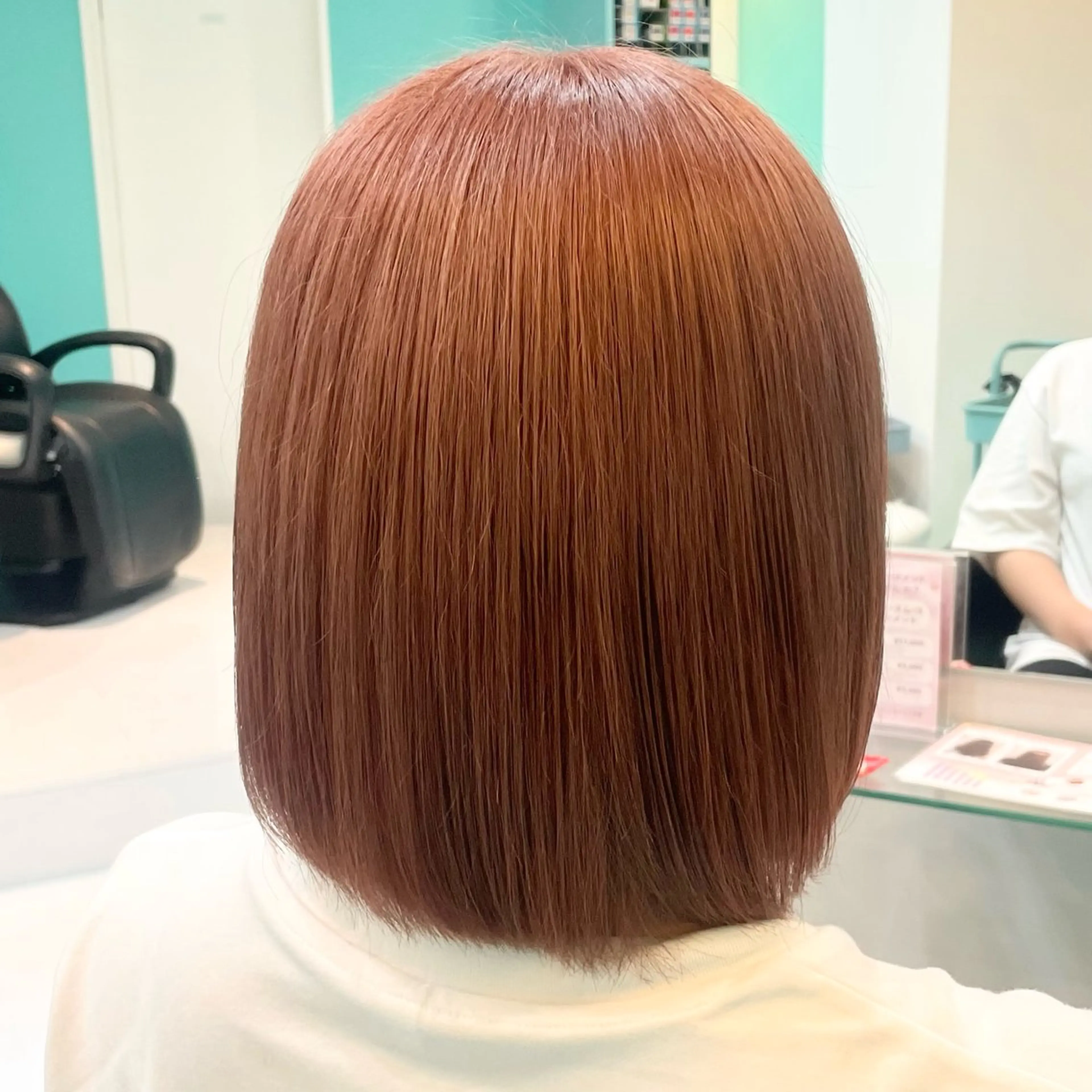 ショート カラー 髪質改善 トリートメント Natsuki‎🤍 透明感×艶カラー🫧のヘアスタイル