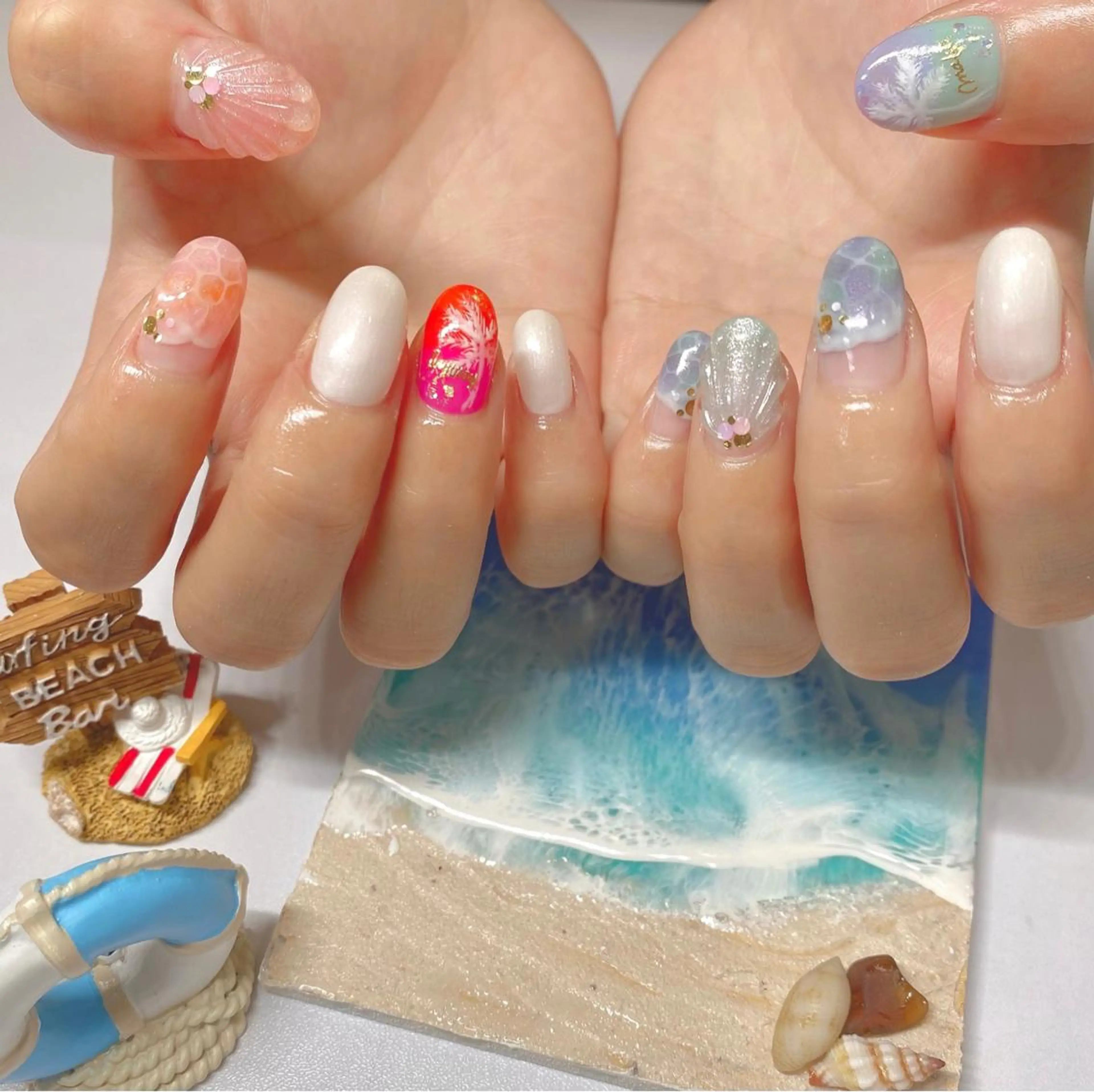 ネイル ハンドネイル Nail Salon   Leaf所属・Nail Salon Leafのネイルデザイン