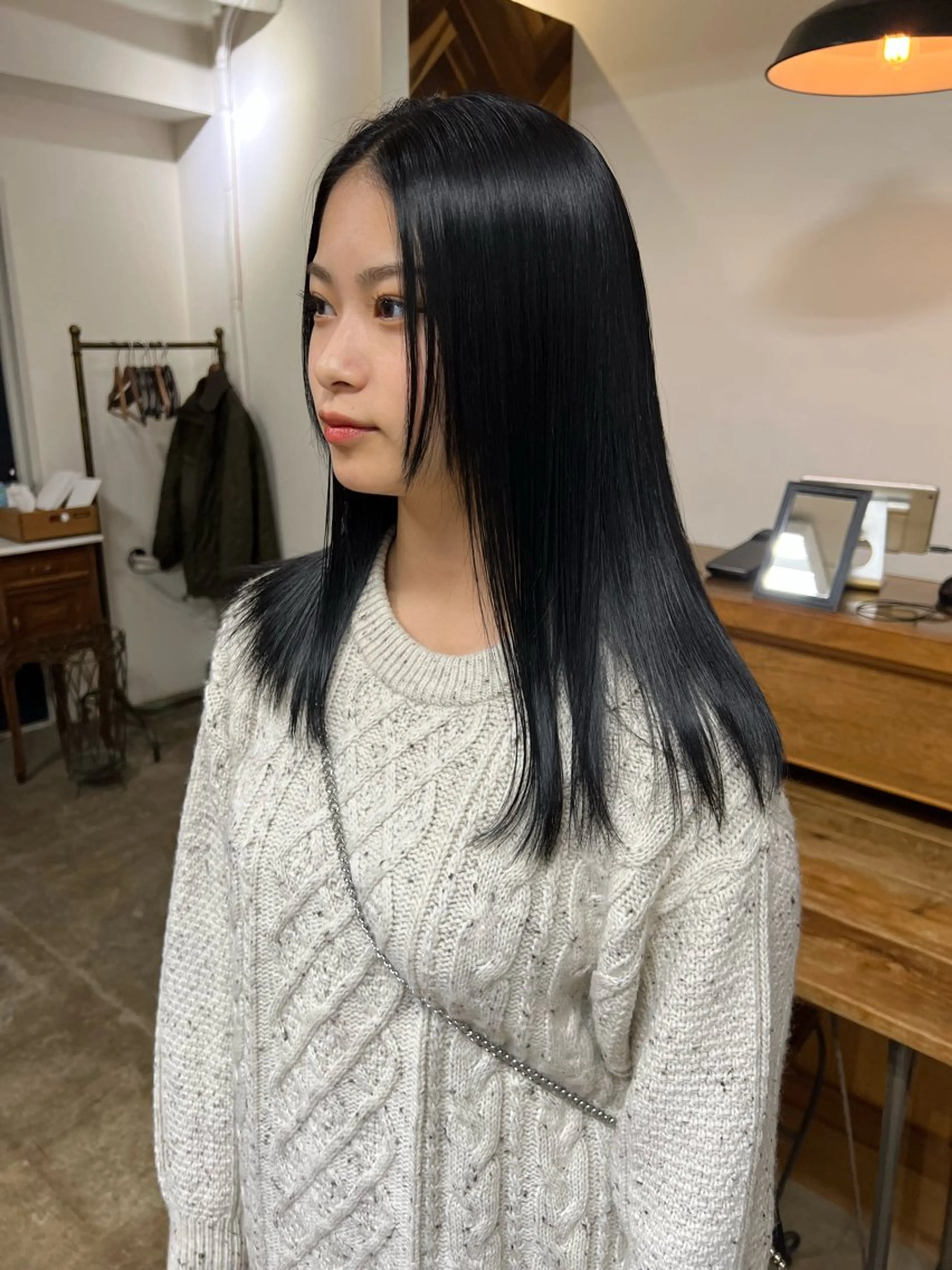 ロング トリートメント 酸熱トリートメント カット ヘアカラー トリートメント takada kohのヘアスタイル