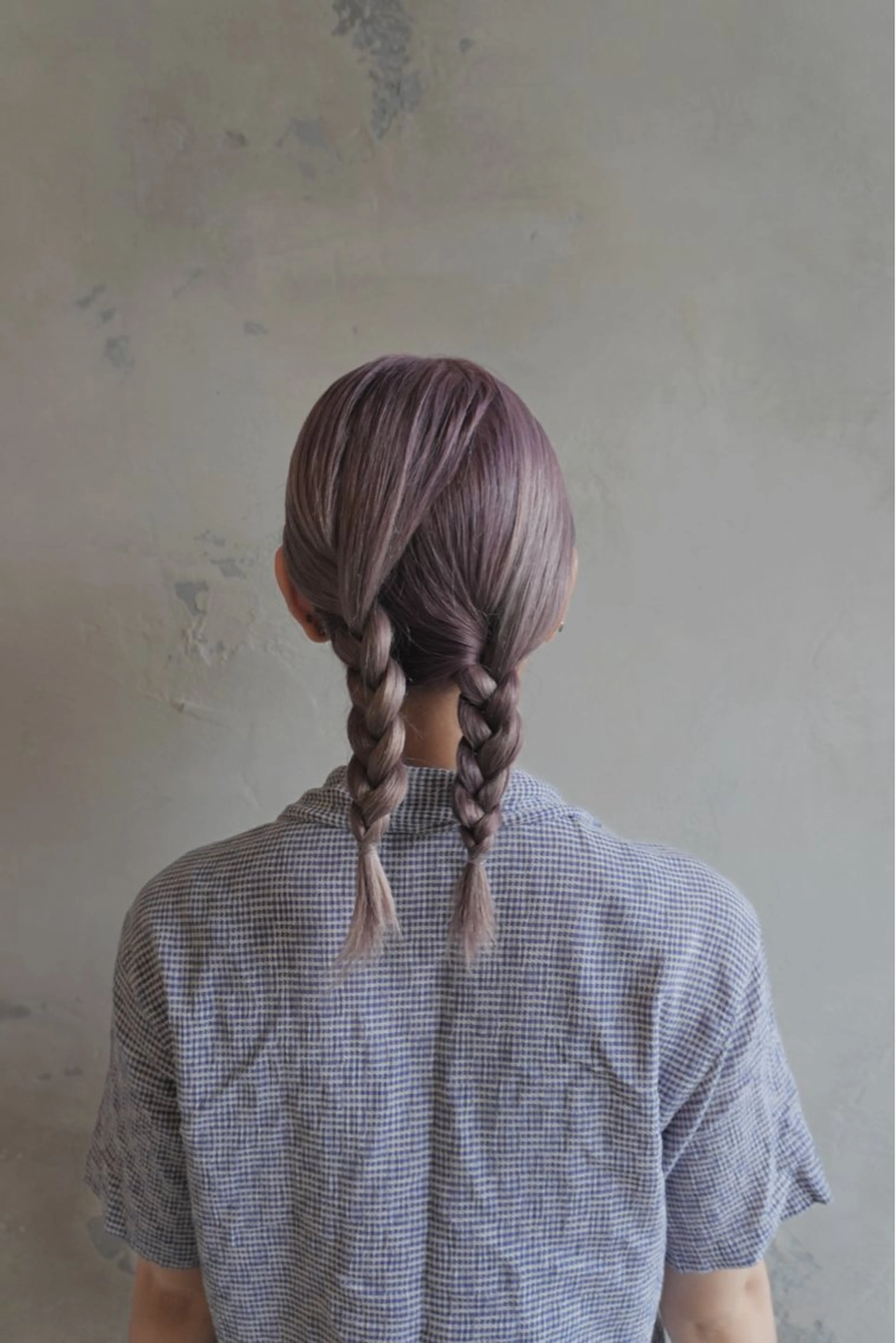 カラー なかやま れいかのヘアスタイル