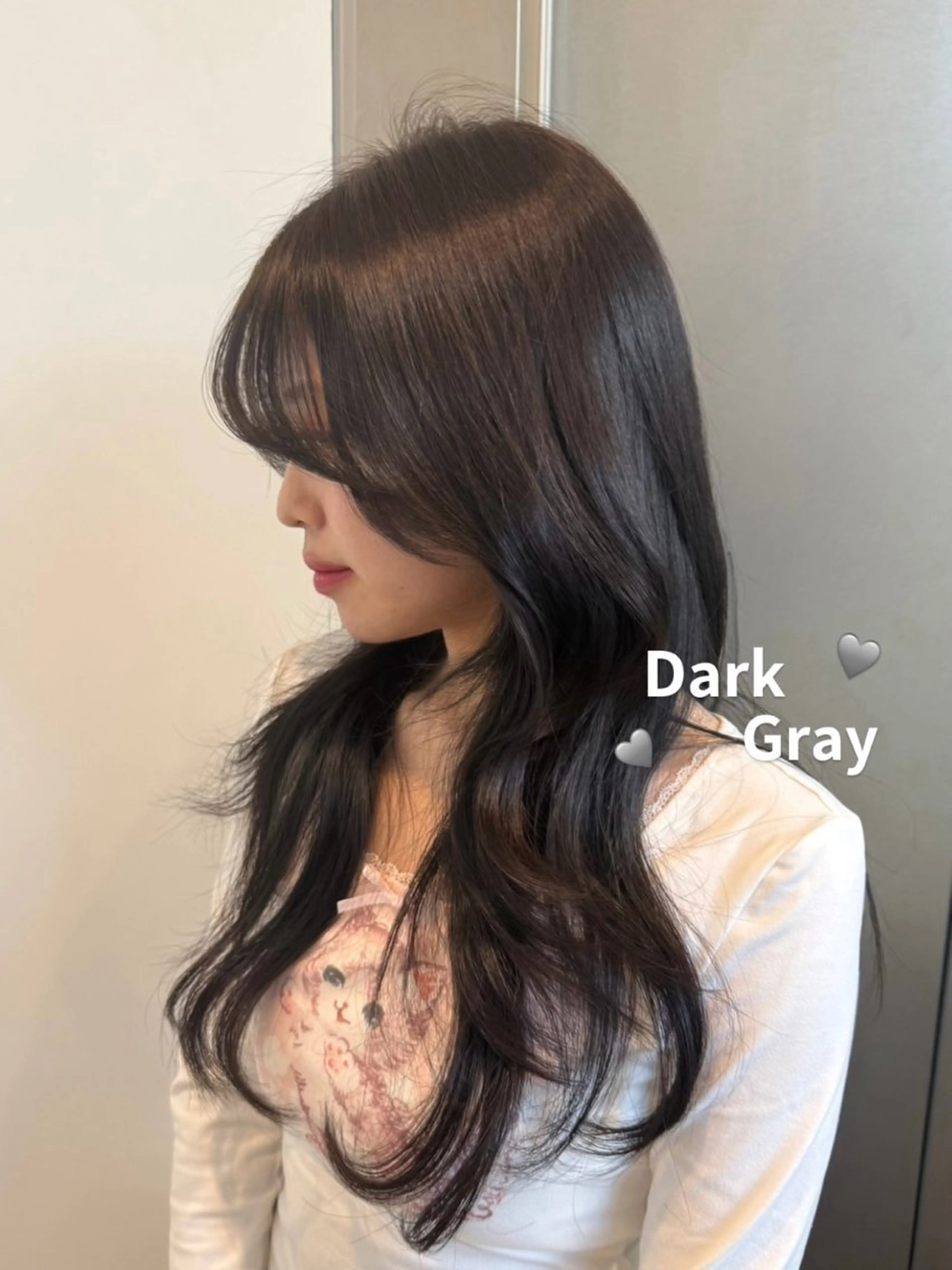 ロング ヘアカラー 韓国ヘア 🇰🇷 natsukiのヘアスタイル