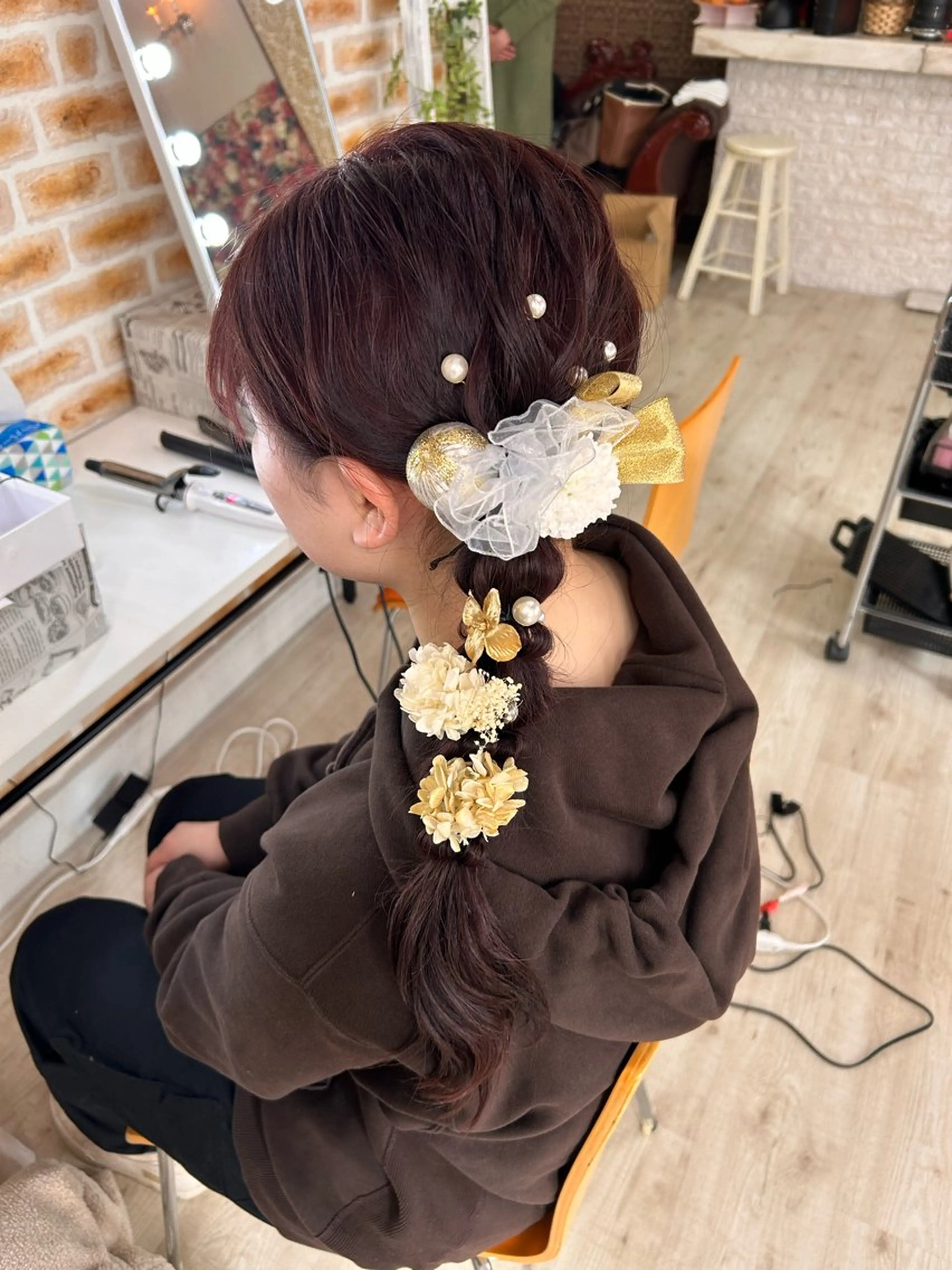 ロング ヘアセット 畑澤 和果のマツエク・マツパデザイン