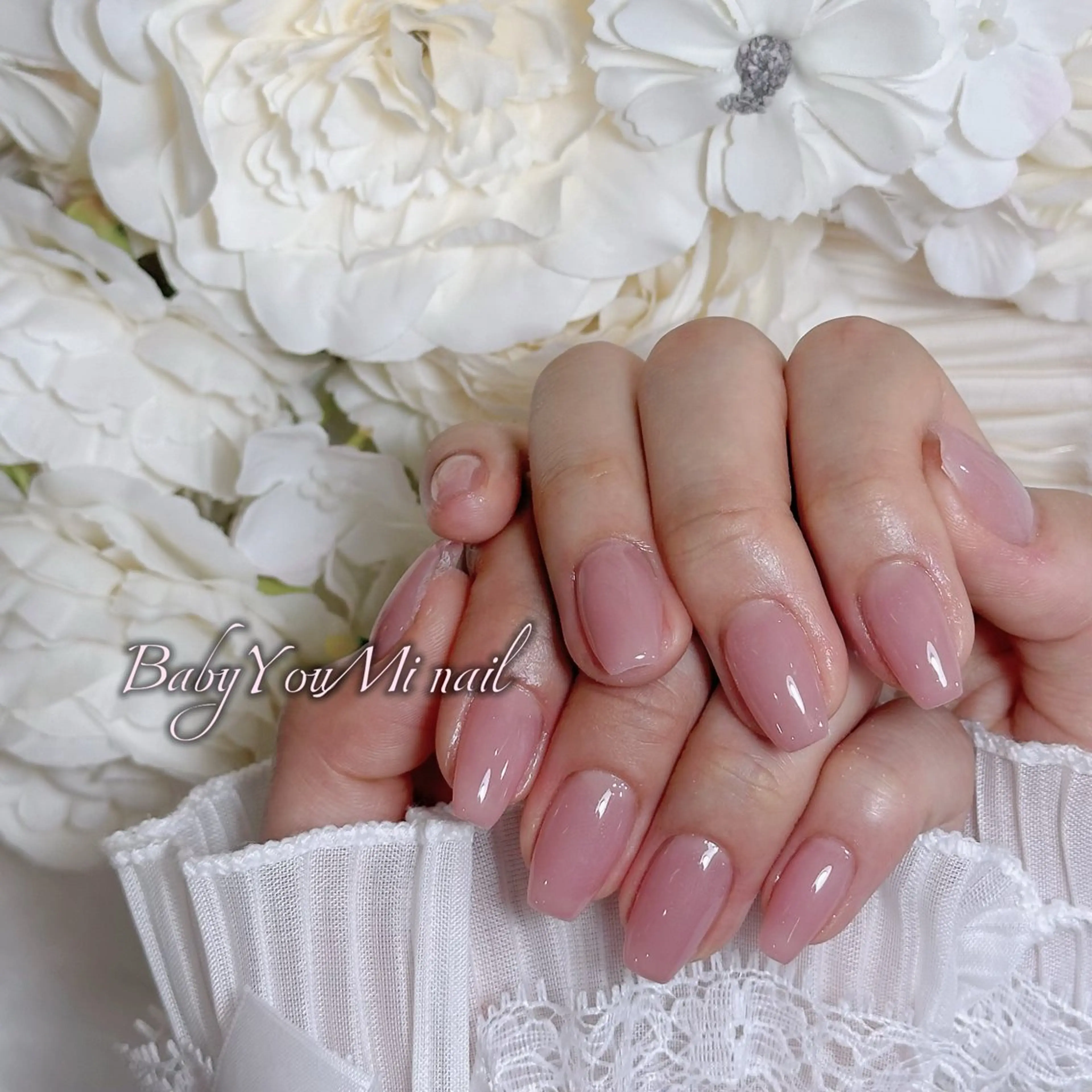 ネイル オーロラネイル 成人式 フットネイル フレンチネイル ジェルネイル ハンドネイル Oomiya 服部のネイルデザイン