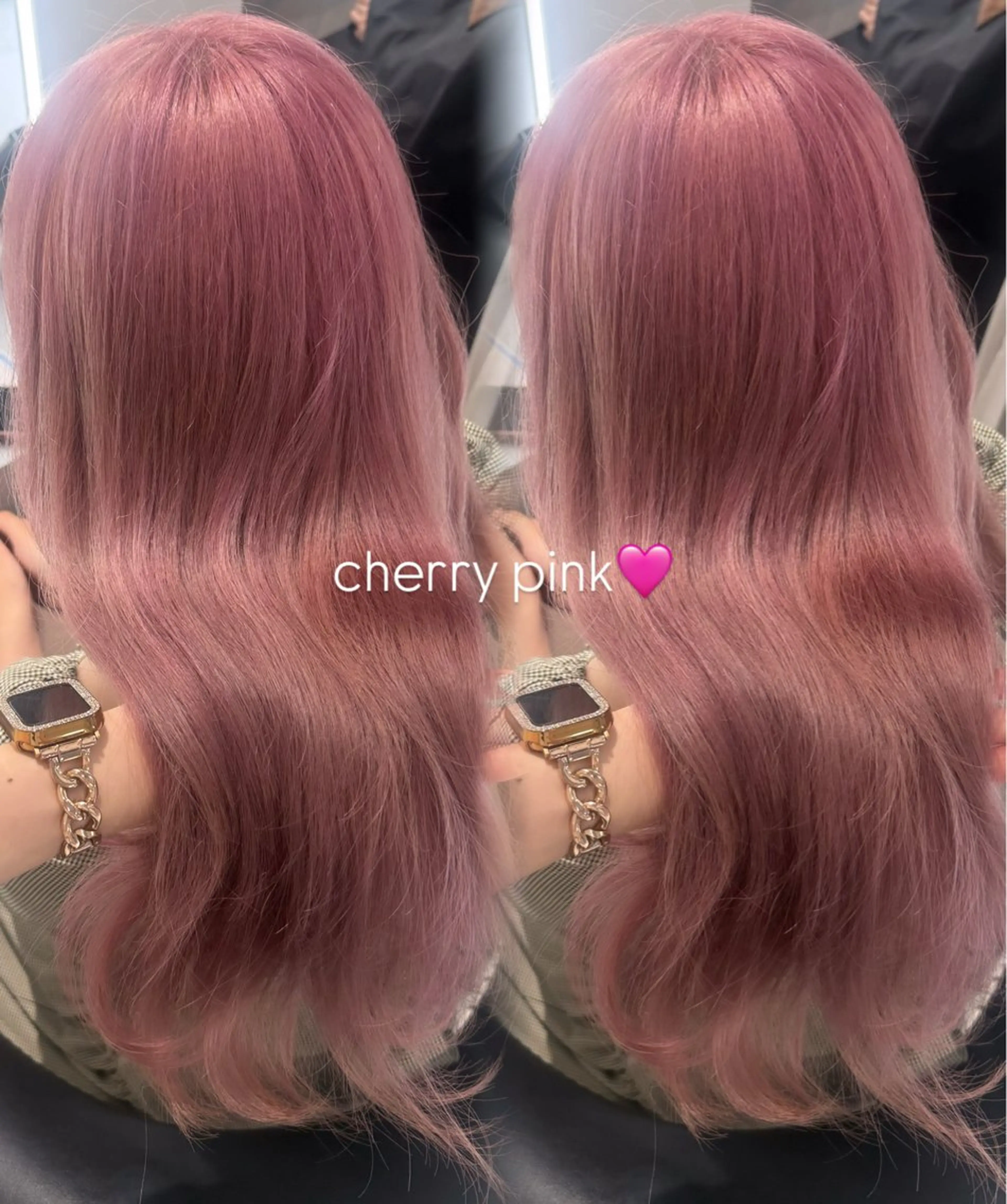 ロング ハイトーン/ミルク ティー🤍reinaのヘアスタイル