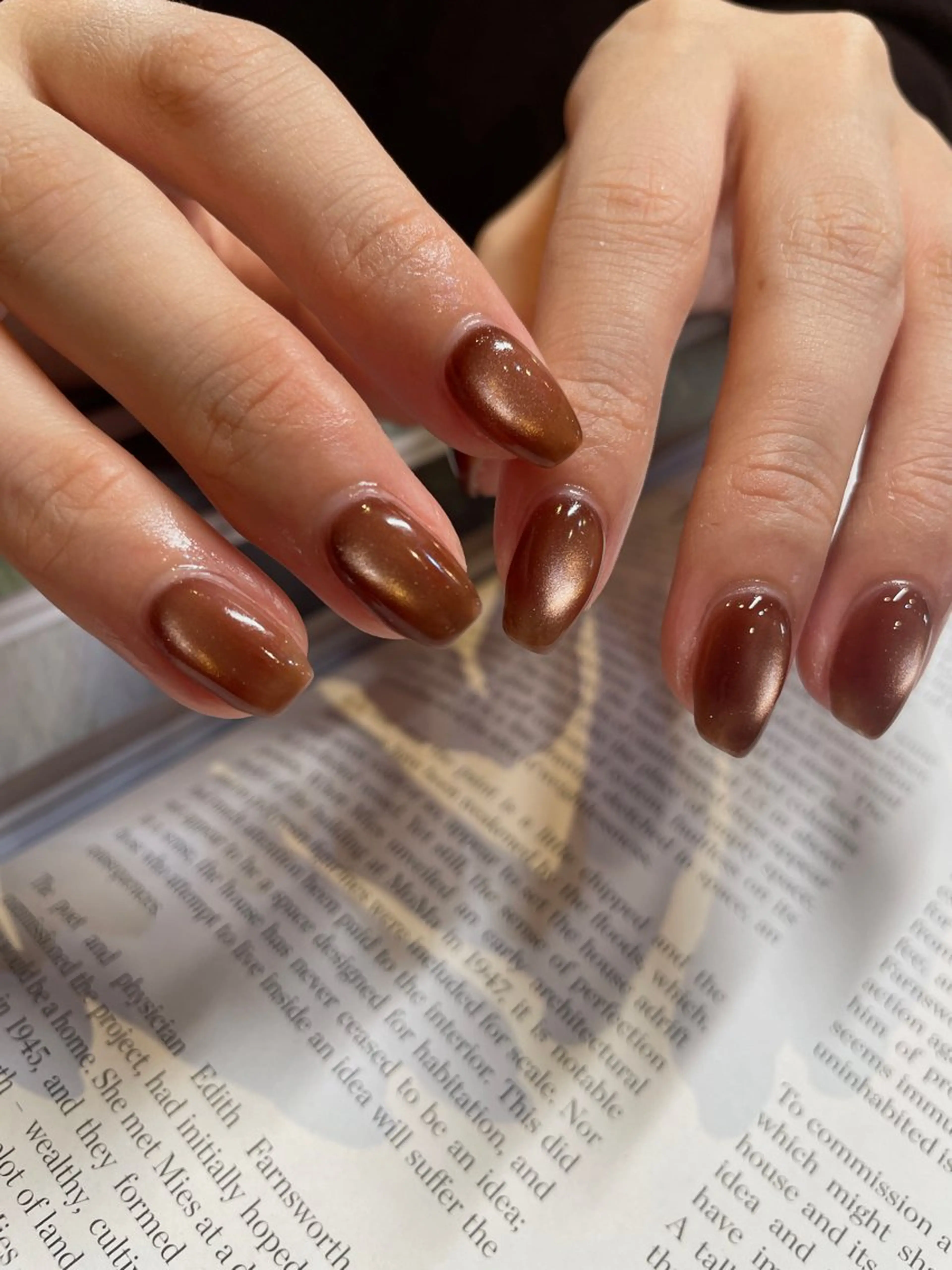 大人気♡magnet nail (オフあり)の写真