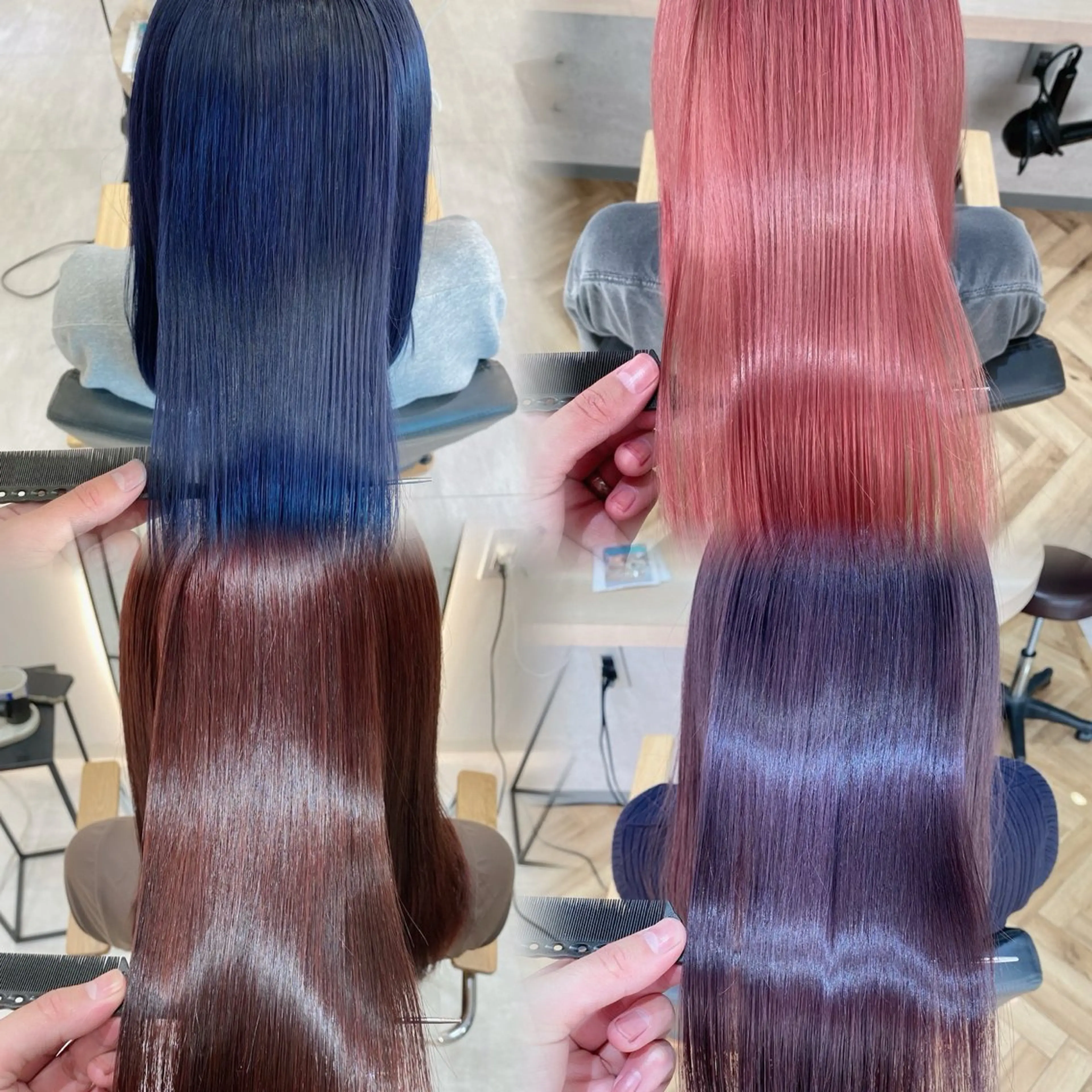 【✨赤みを消したい方✨】⭐️髪質改善inカラー＋カット＋TOKIO超音波TR⭐️の写真