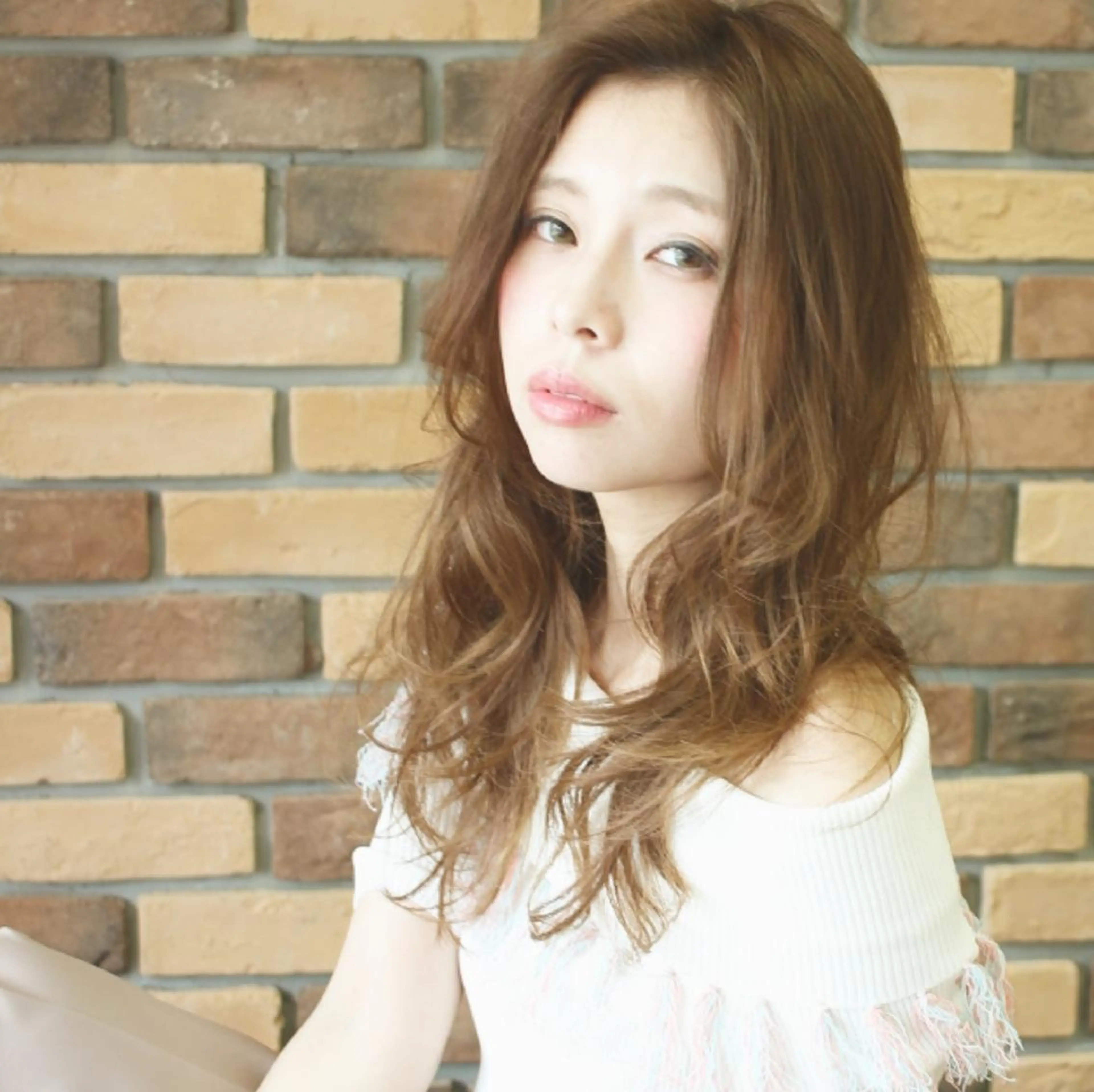 ロング カラー レイヤーカット カット トリートメント ヘッドスパ レイヤーカット/ ウルフカット/大橋 のヘアスタイル