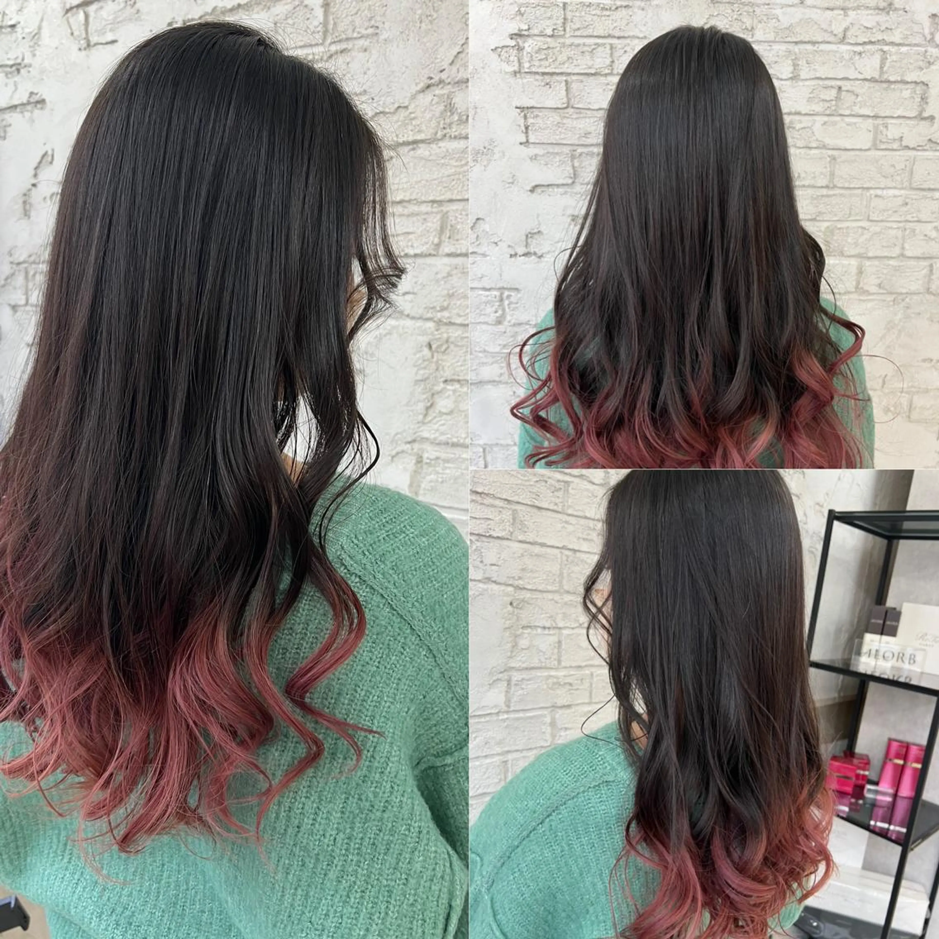 ロング カラー エクステ＆艶カラー 🎀YURINA🎀のヘアスタイル