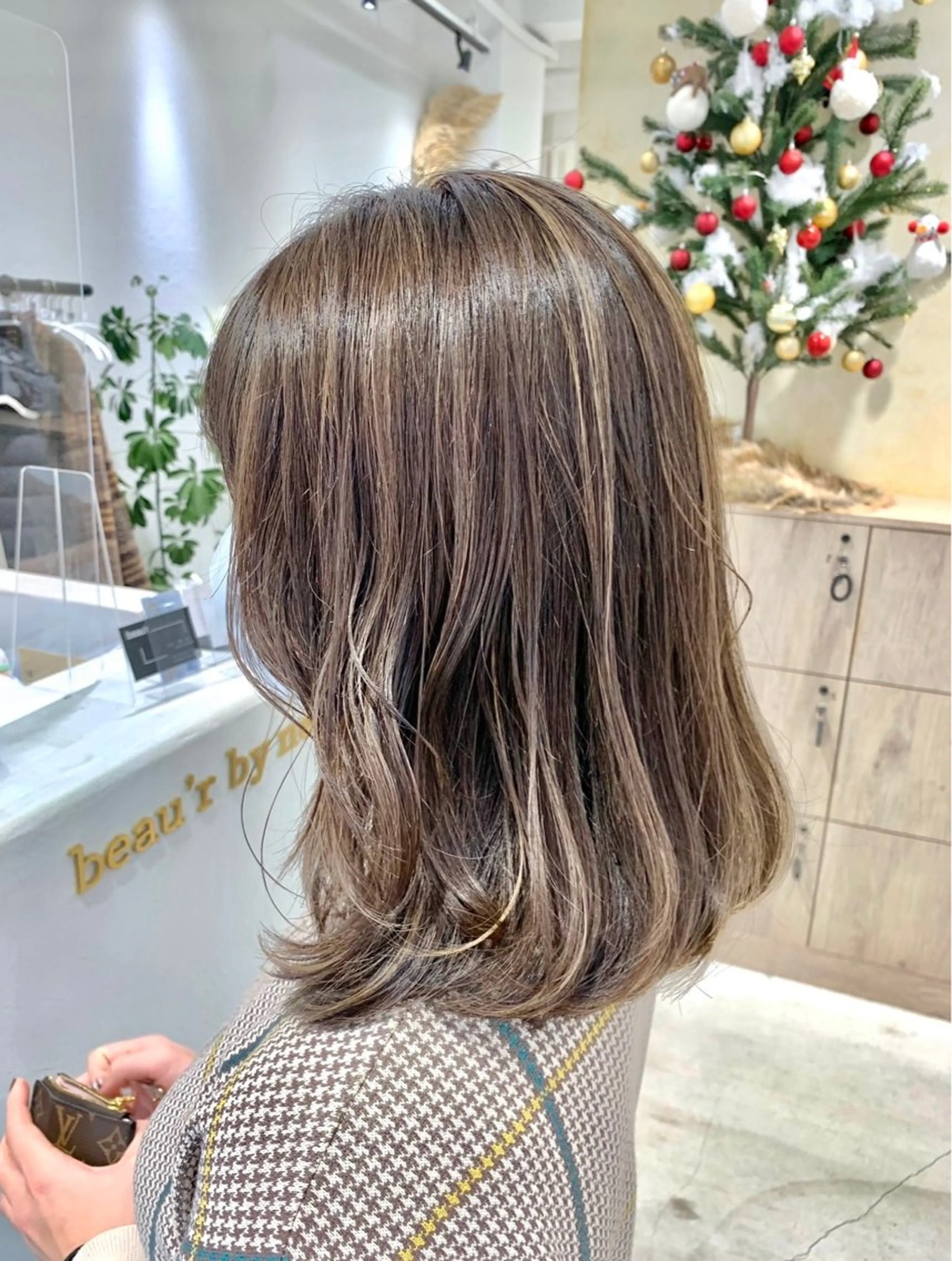 セミロング カラー カット ヘアカラー トリートメント ボブ/美髪矯正 /佐藤　奈巳のヘアスタイル