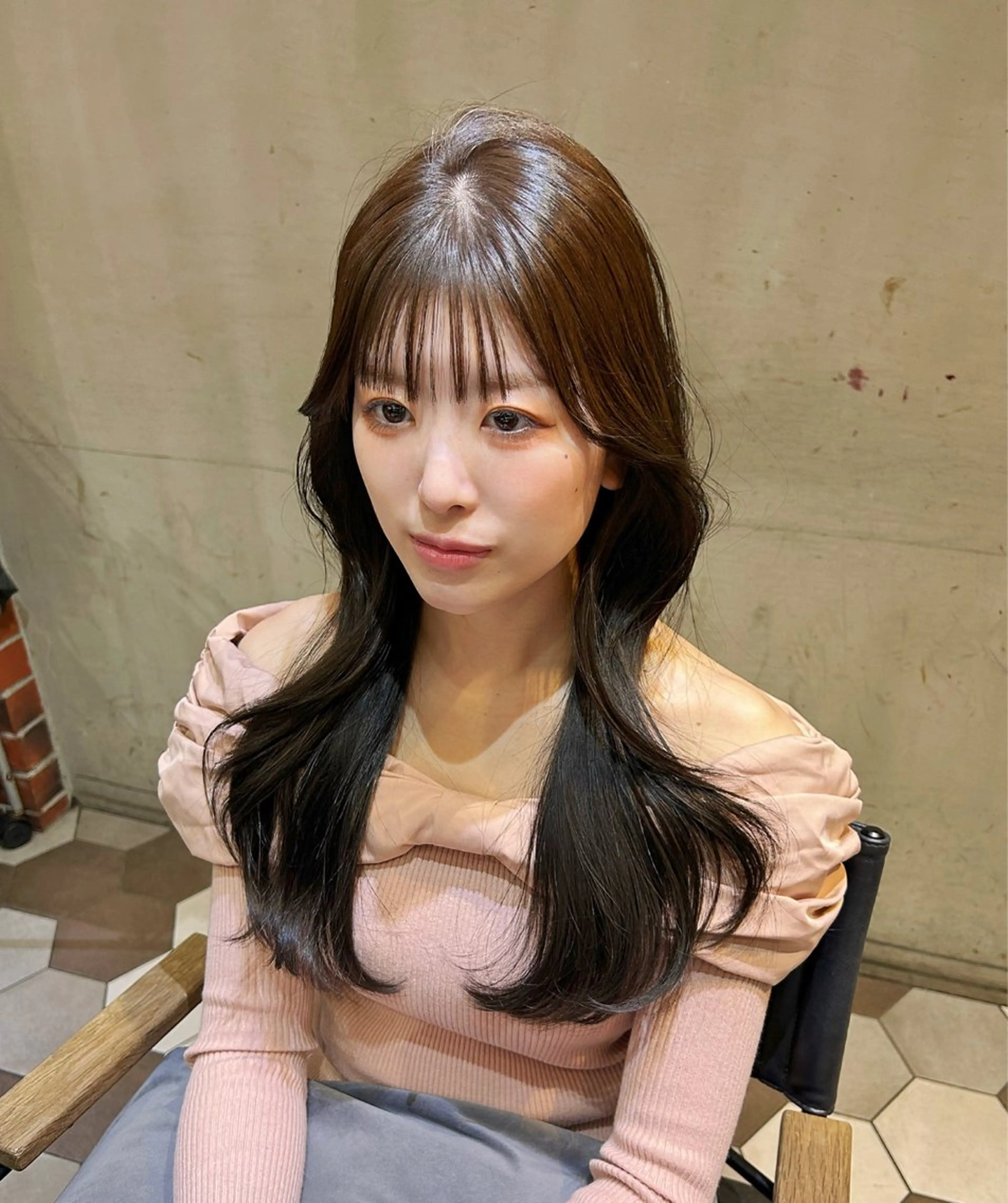 ロング カラー nina/髪質改善 /柔らかな艶髪🫧のヘアスタイル