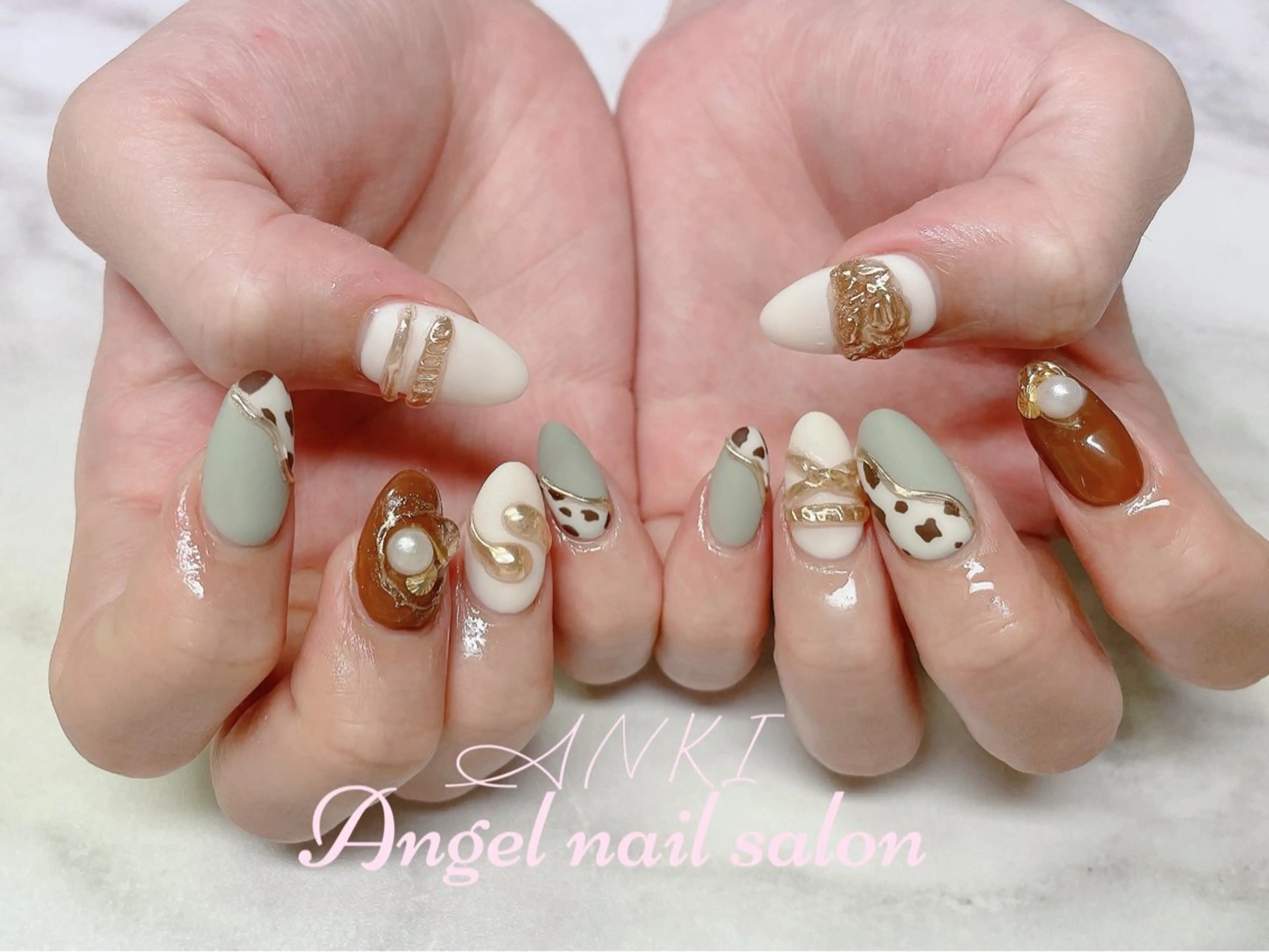 ネイル ハンドネイル ハンドケア Angel nail salonのネイルデザイン