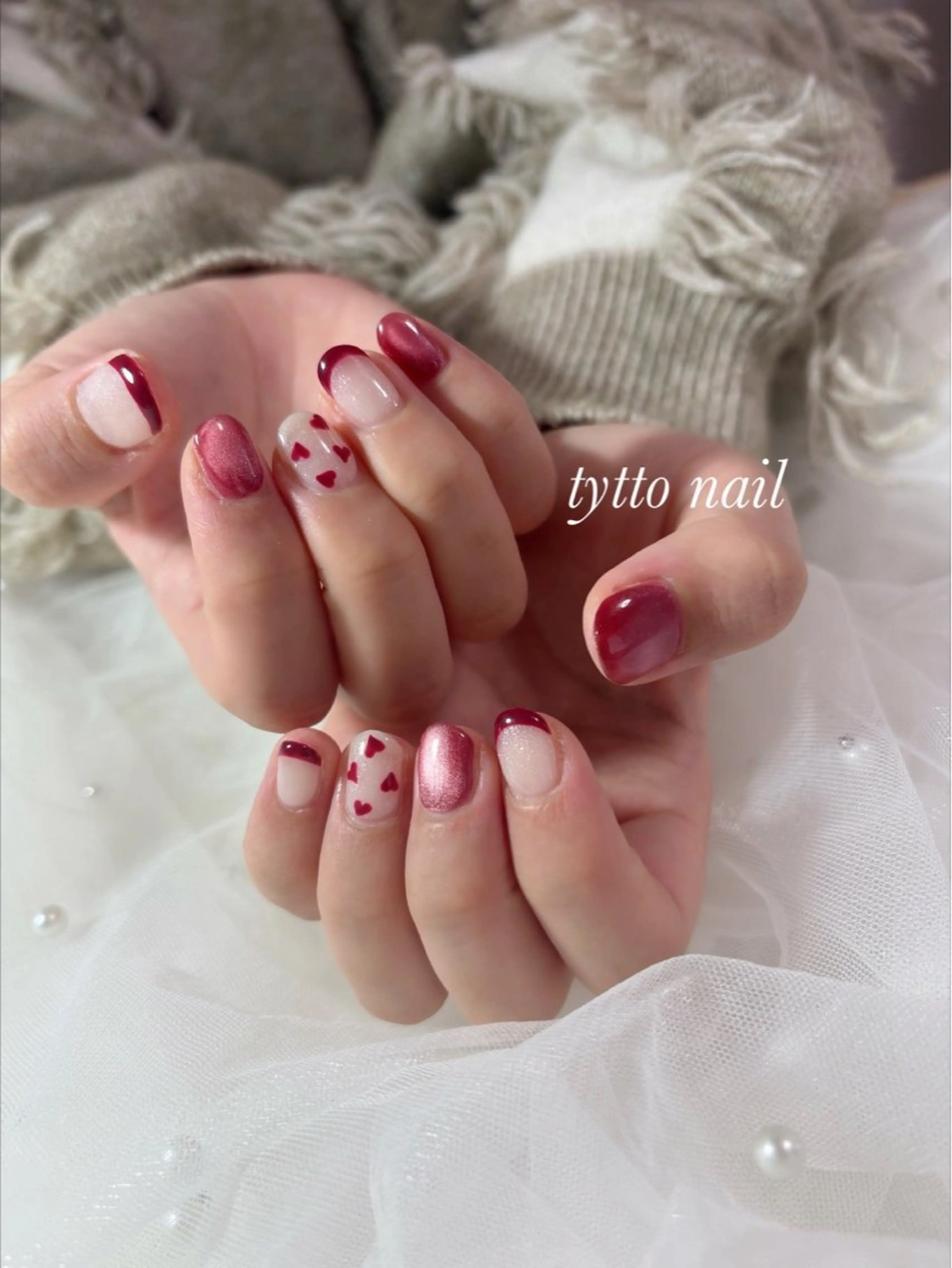 ネイル ハンドネイル tytto nail ❤︎‪‪eri‪‪のネイルデザイン