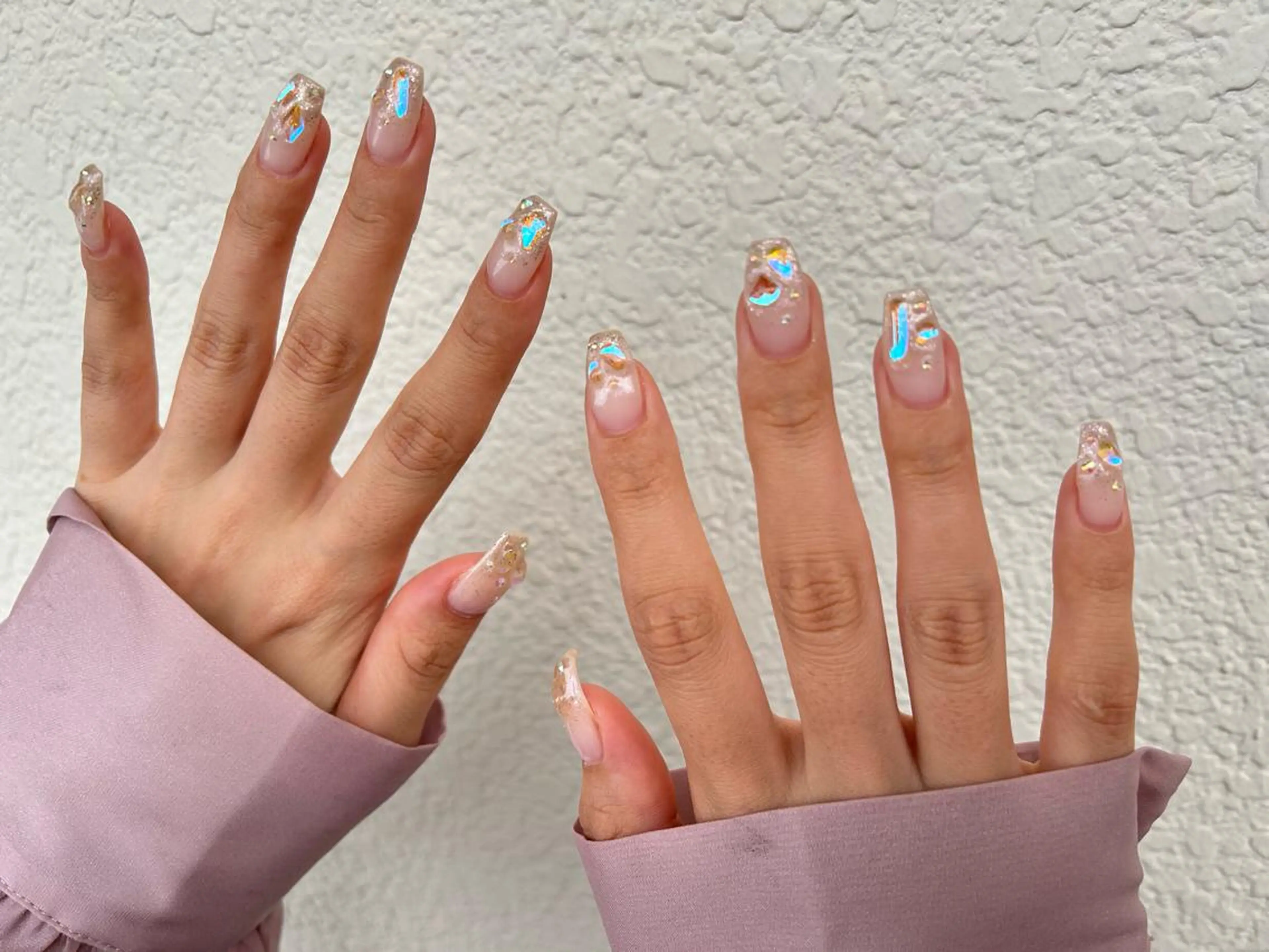 ミディアム ネイル ハンドネイル フットネイル ✴︎ Delightのネイルデザイン