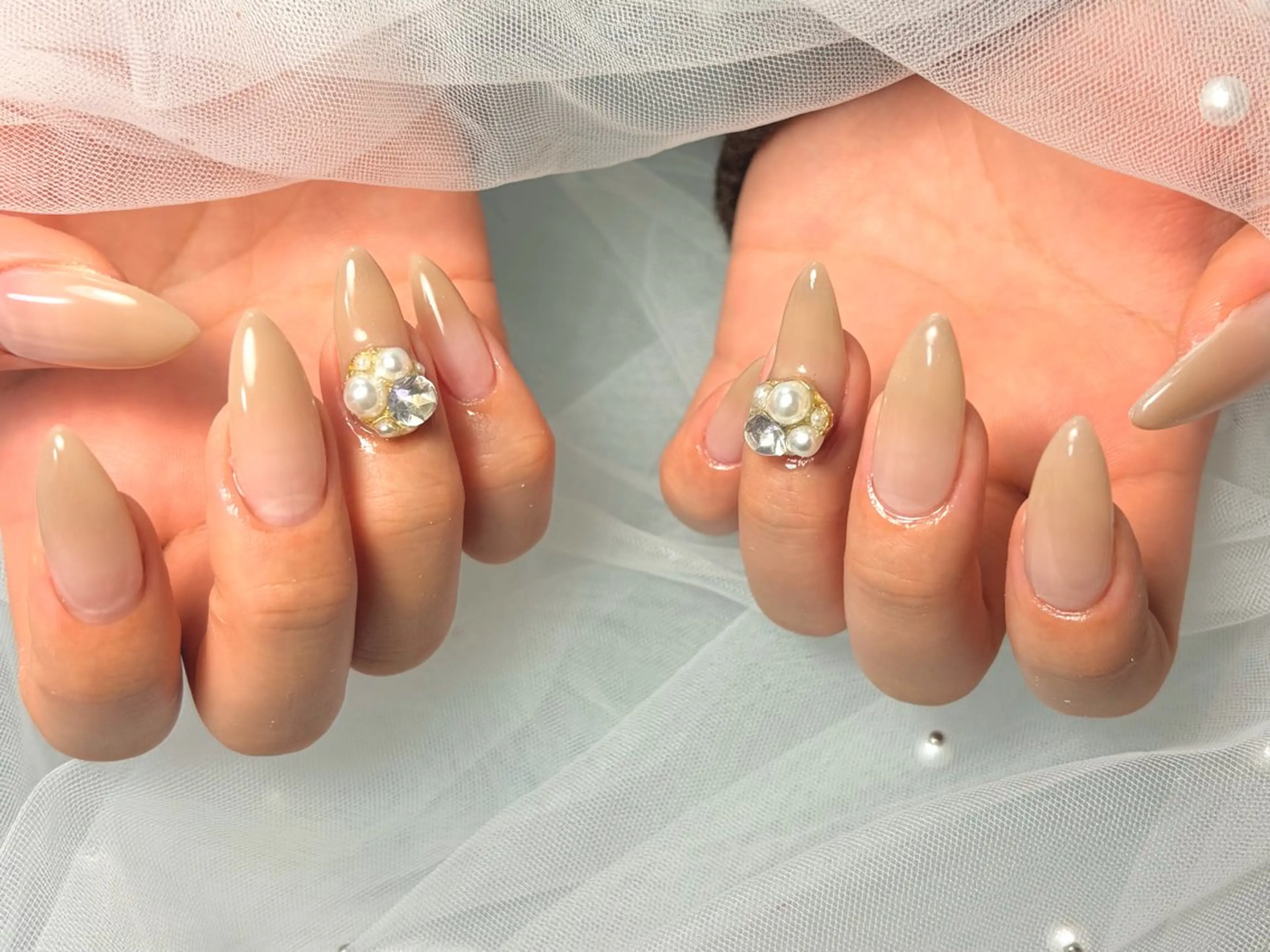 ネイル グラデーション ハンドネイル Nail Eyelashのネイルデザイン