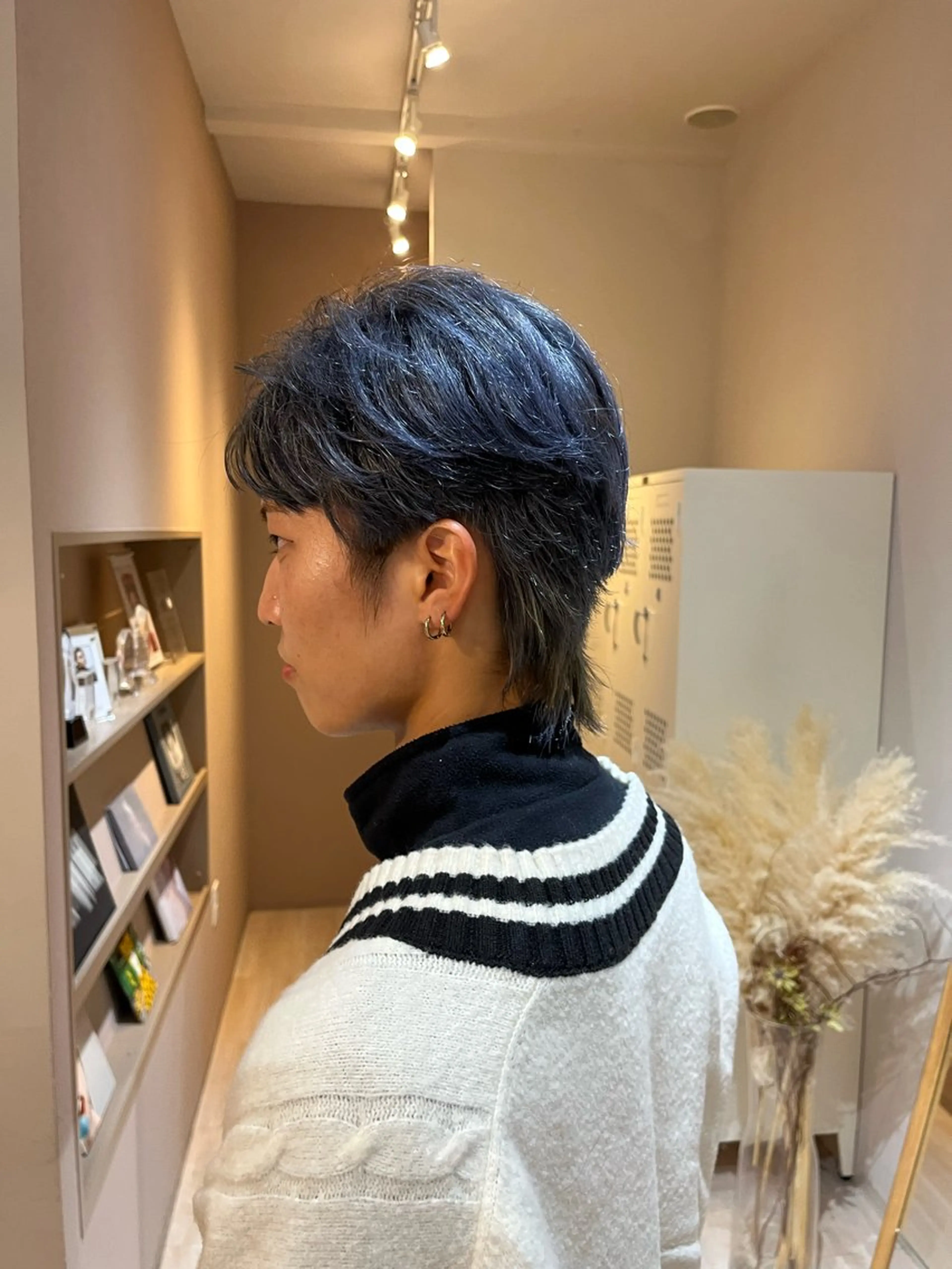 ショート カラー メンズ ramphy hair atelier所属・ramphy 柴原 夢奈のヘアスタイル