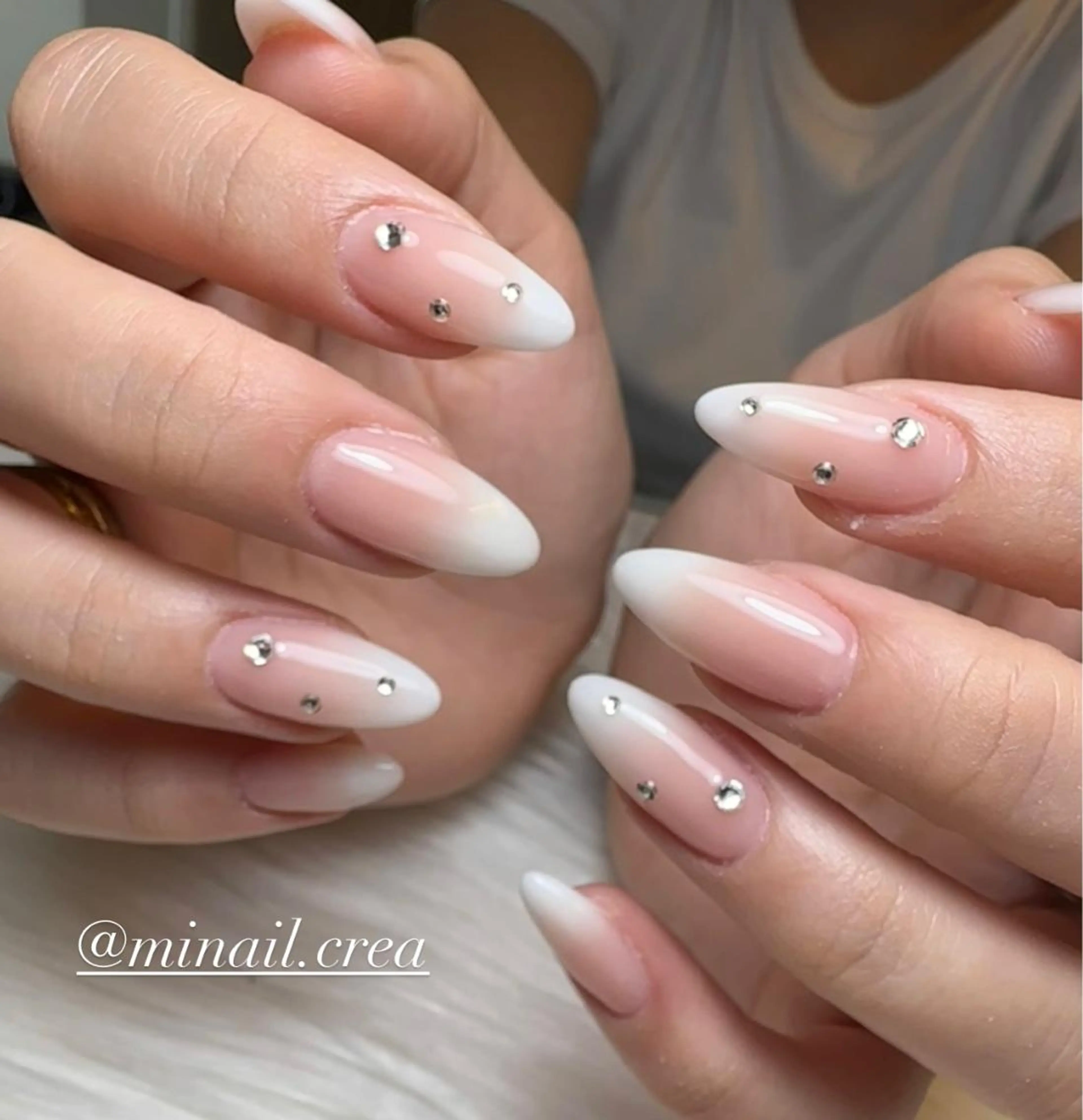 ネイル キラキラネイル ロングネイル スカルプネイル ハンドネイル CRéA　-private nailsalon-所属・CReA nailのネイルデザイン