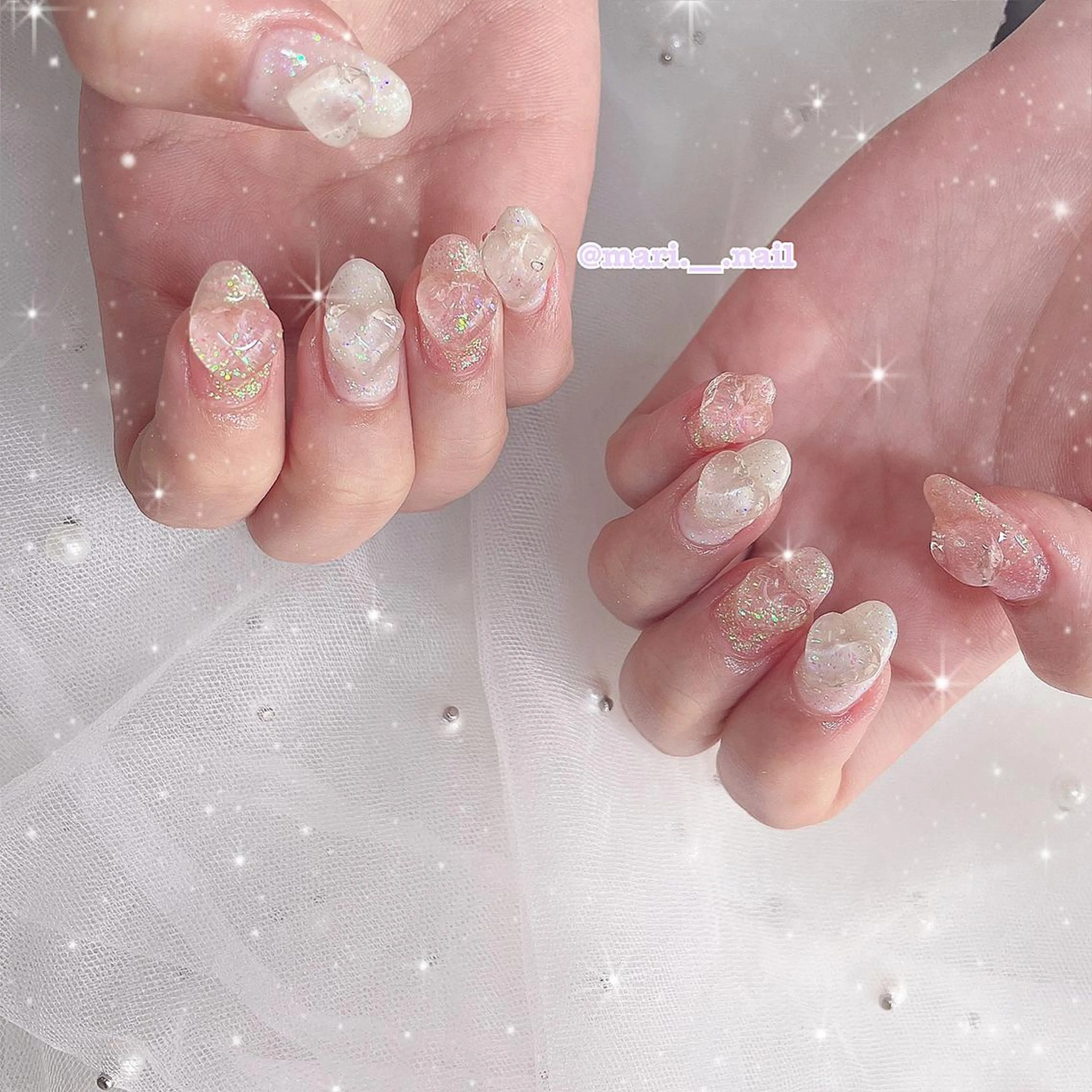 ネイル 🎀 Mayu 🎀痛ネイルのネイルデザイン