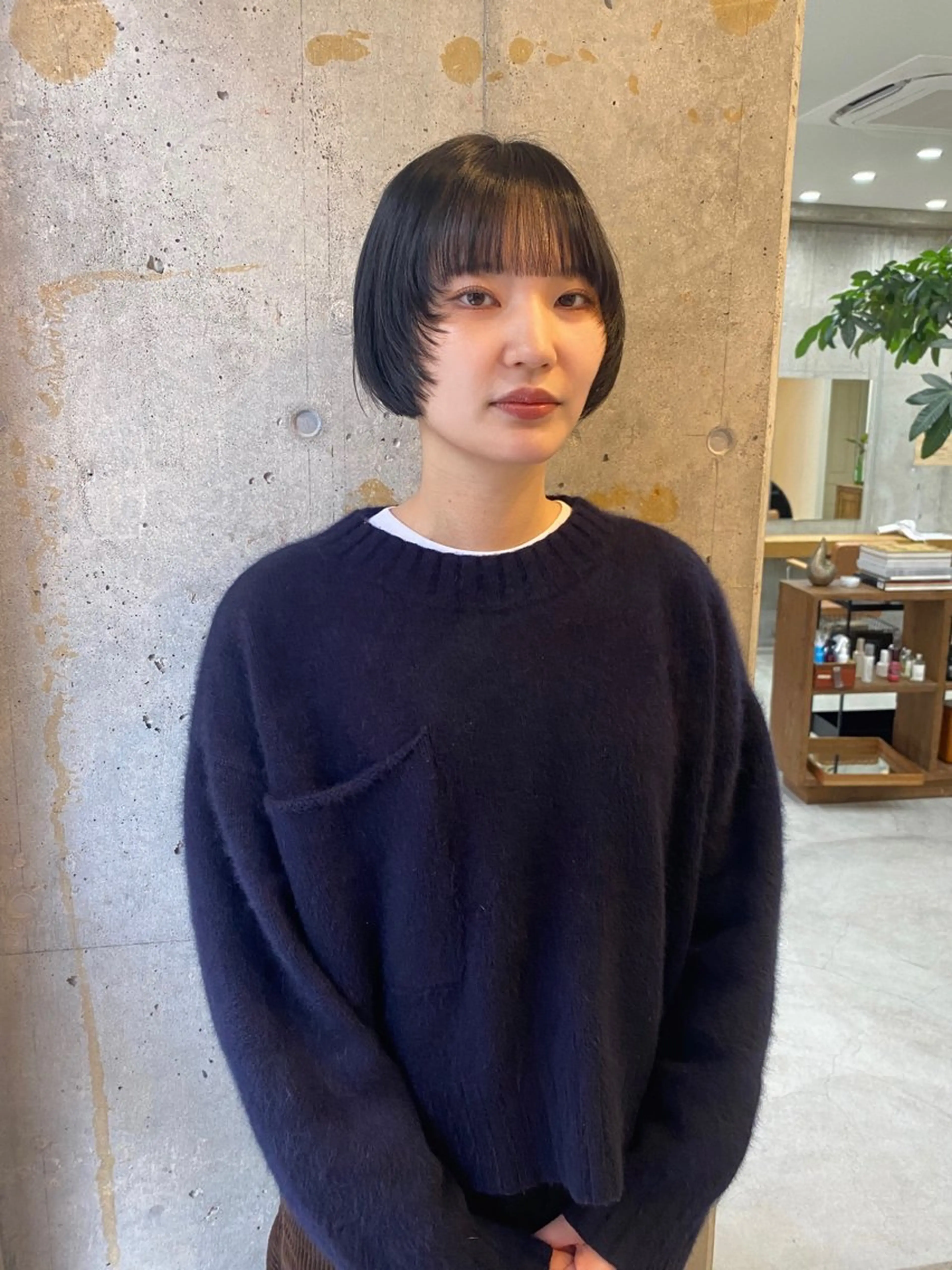 ショート カラー ボブ 顔まわりレイヤー レイヤーカット カット ヘアカラー Seymour  and    Sons所属・🌷Asuka /レイヤーカット🌷のヘアスタイル