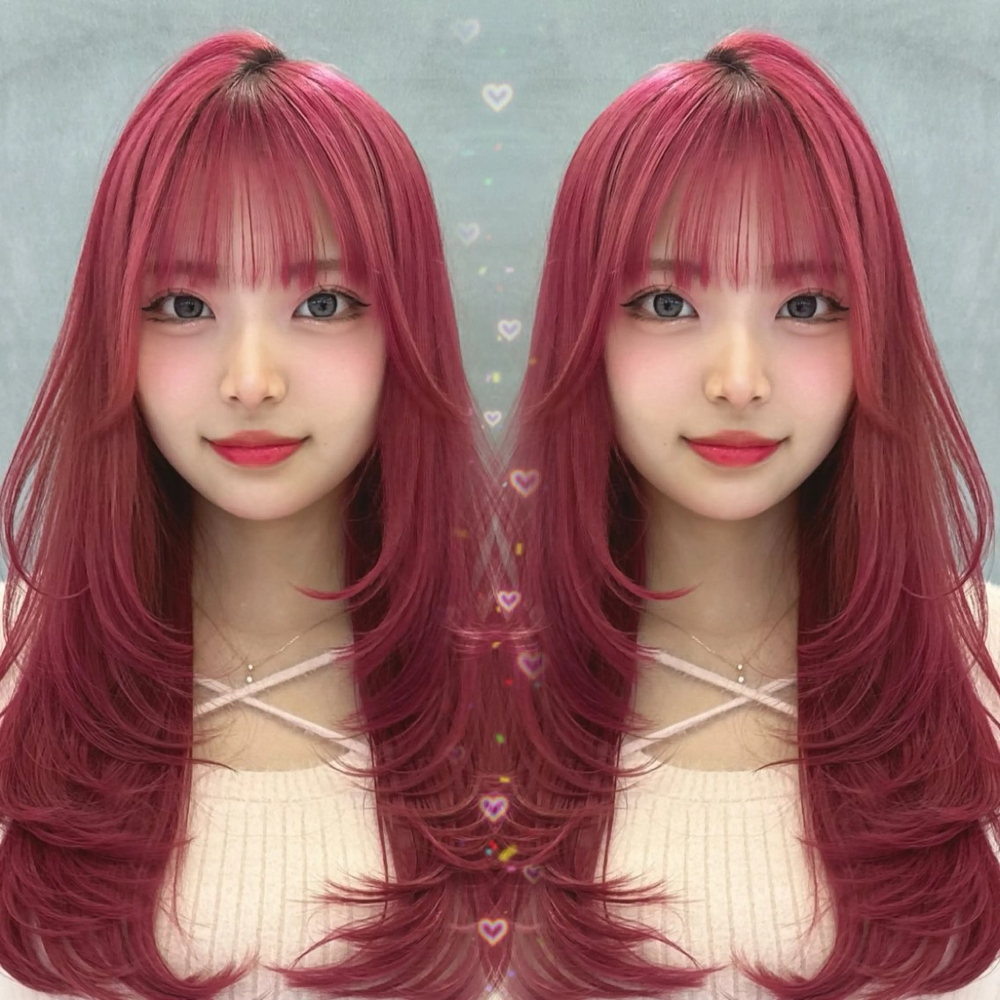 ロング カラー Ma cherie by Lond所属・ハイトーン/ ブリーチAikaのヘアスタイル