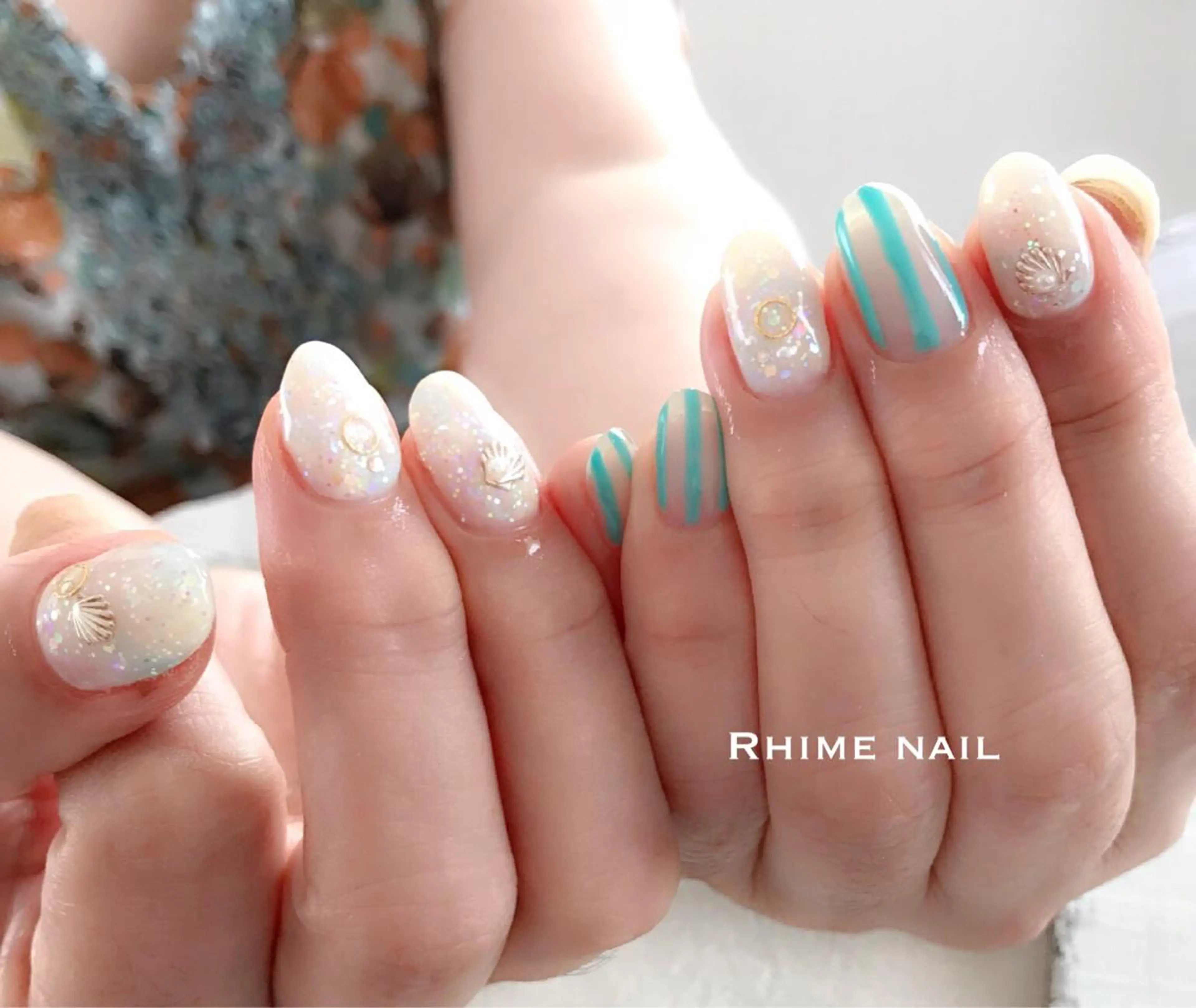 ネイル アートネイル フットネイル ジェルネイル ニュアンスネイル オフィスネイル Rhime nail所属・Rhime nail ライムネイルのネイルデザイン