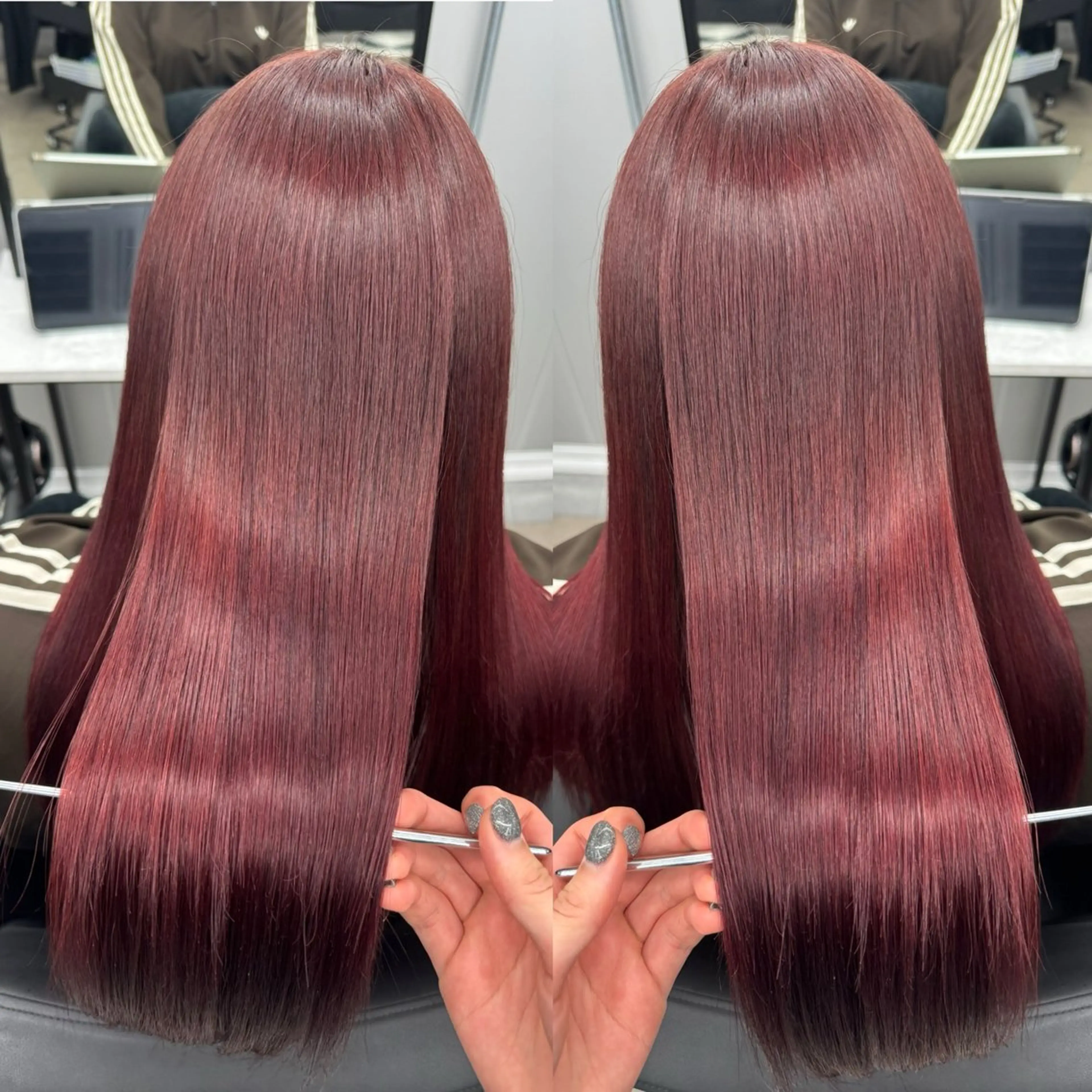 ロング カラー 髪質改善 縮毛矯正 トリートメント ヘアカラー トリートメント ヘッドスパ 🌈代表 🌈macotoのヘアスタイル