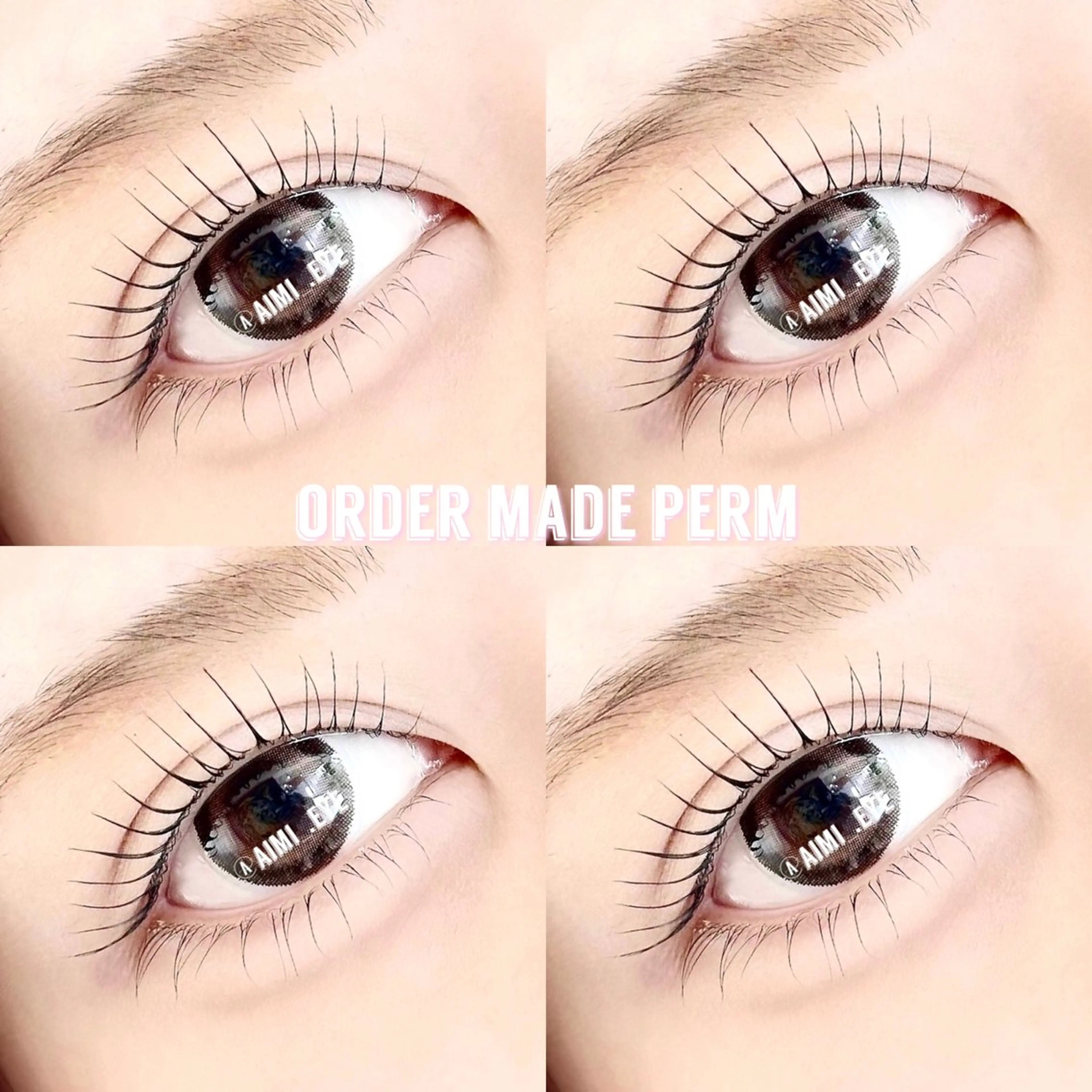【ご新規様限定✨】【上下‼️】🩶ロッド式オーダーメイドまつげパーマ🩶コーティング仕上げ☆の写真