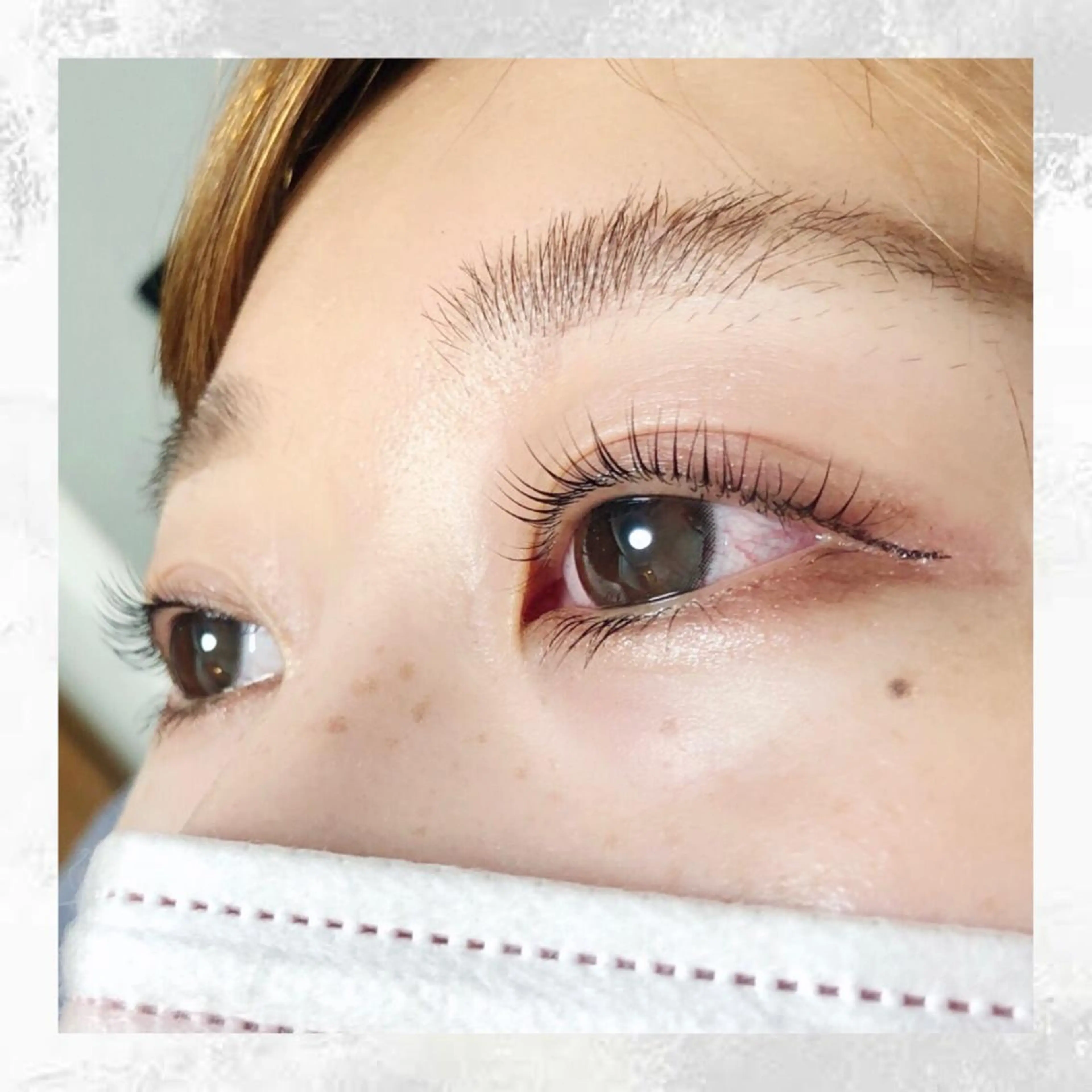 マツエク・マツパ Aim NAIL&EYELASH.BROW立花店所属・Aim立花店 Mihoのマツエク・マツパデザイン