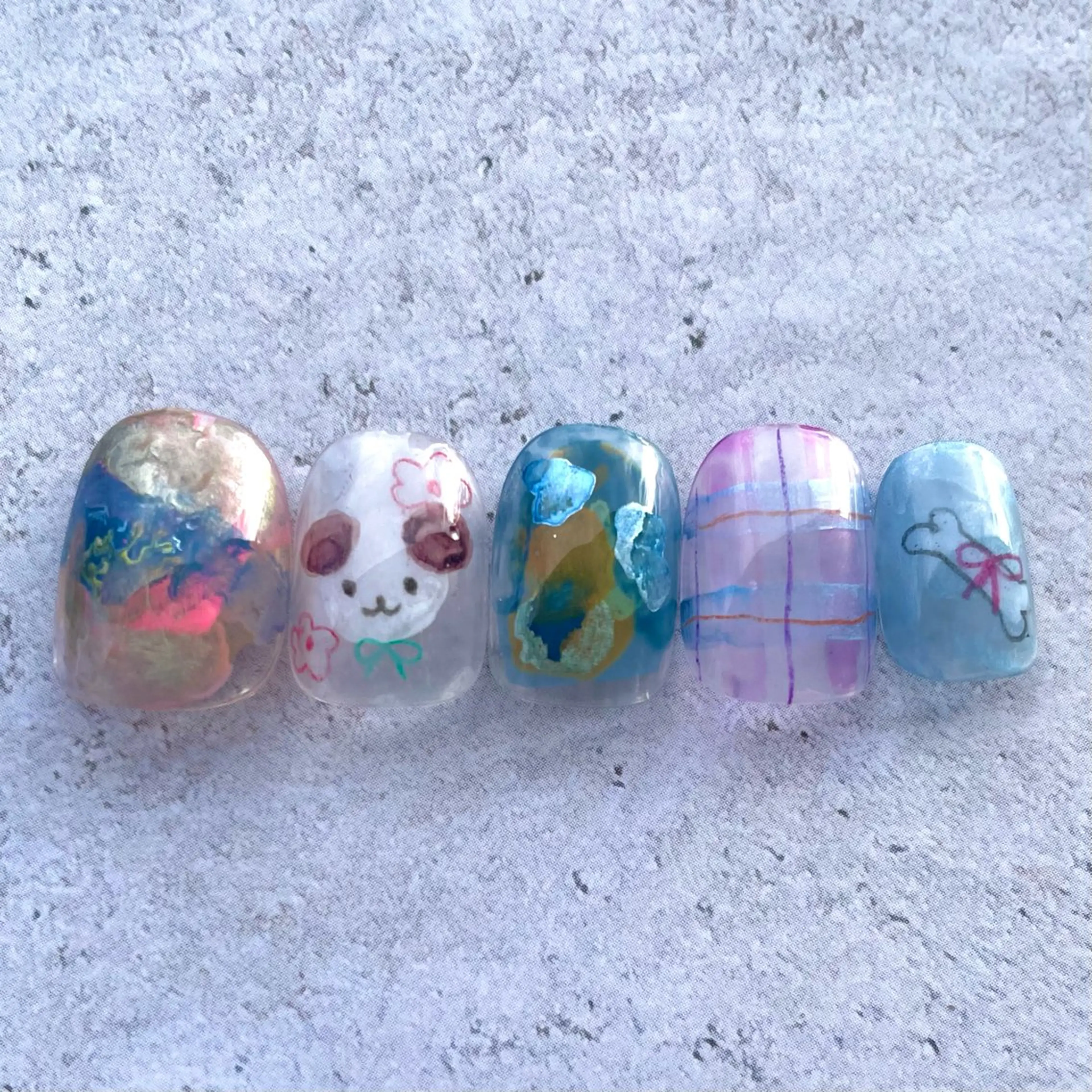 ネイル GO TODAY SHAiRE SALON 原宿Kalon店所属・Hinako ☁のネイルデザイン