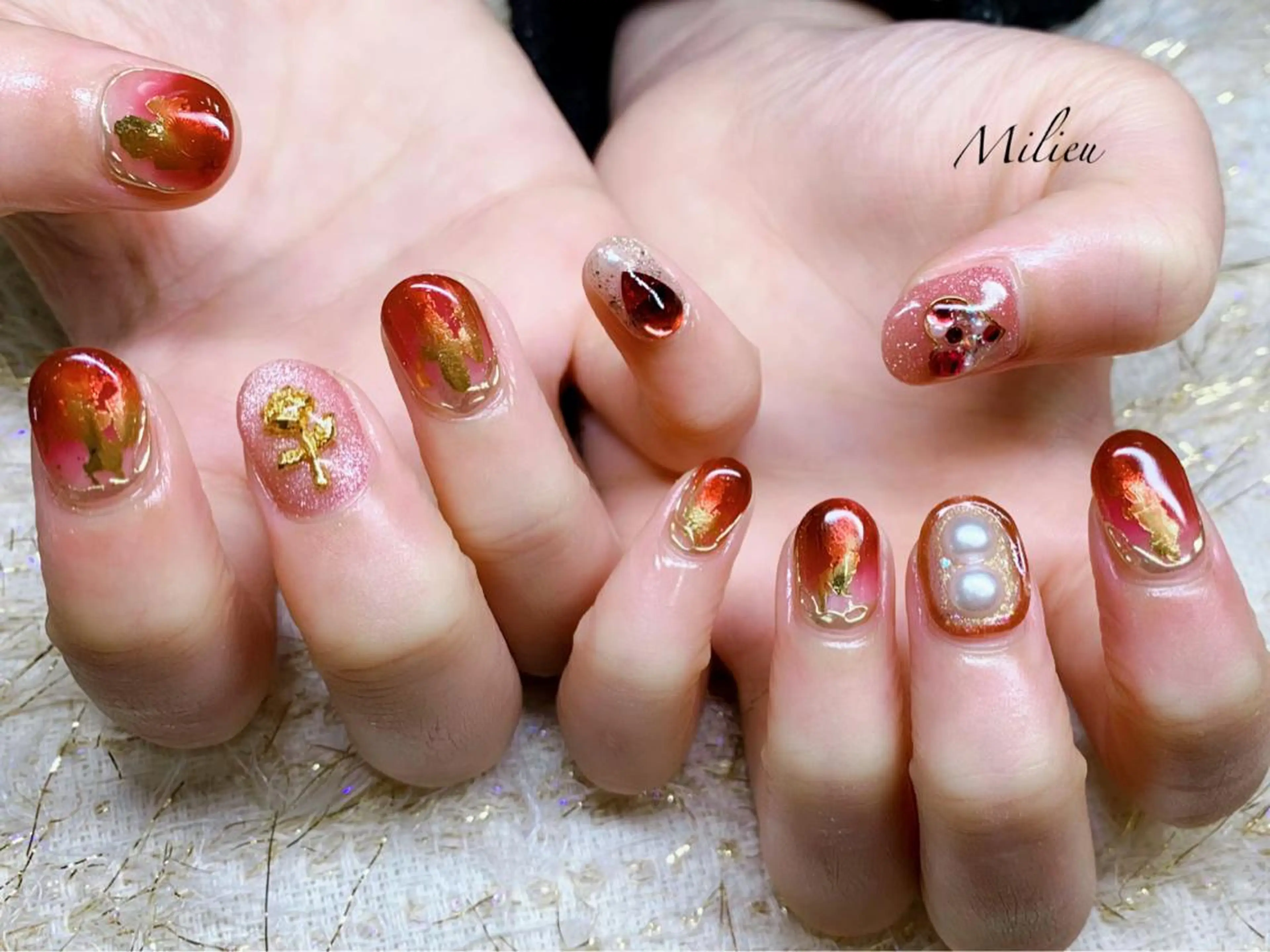 ネイル ハンドネイル 吉澤 圭のネイルデザイン