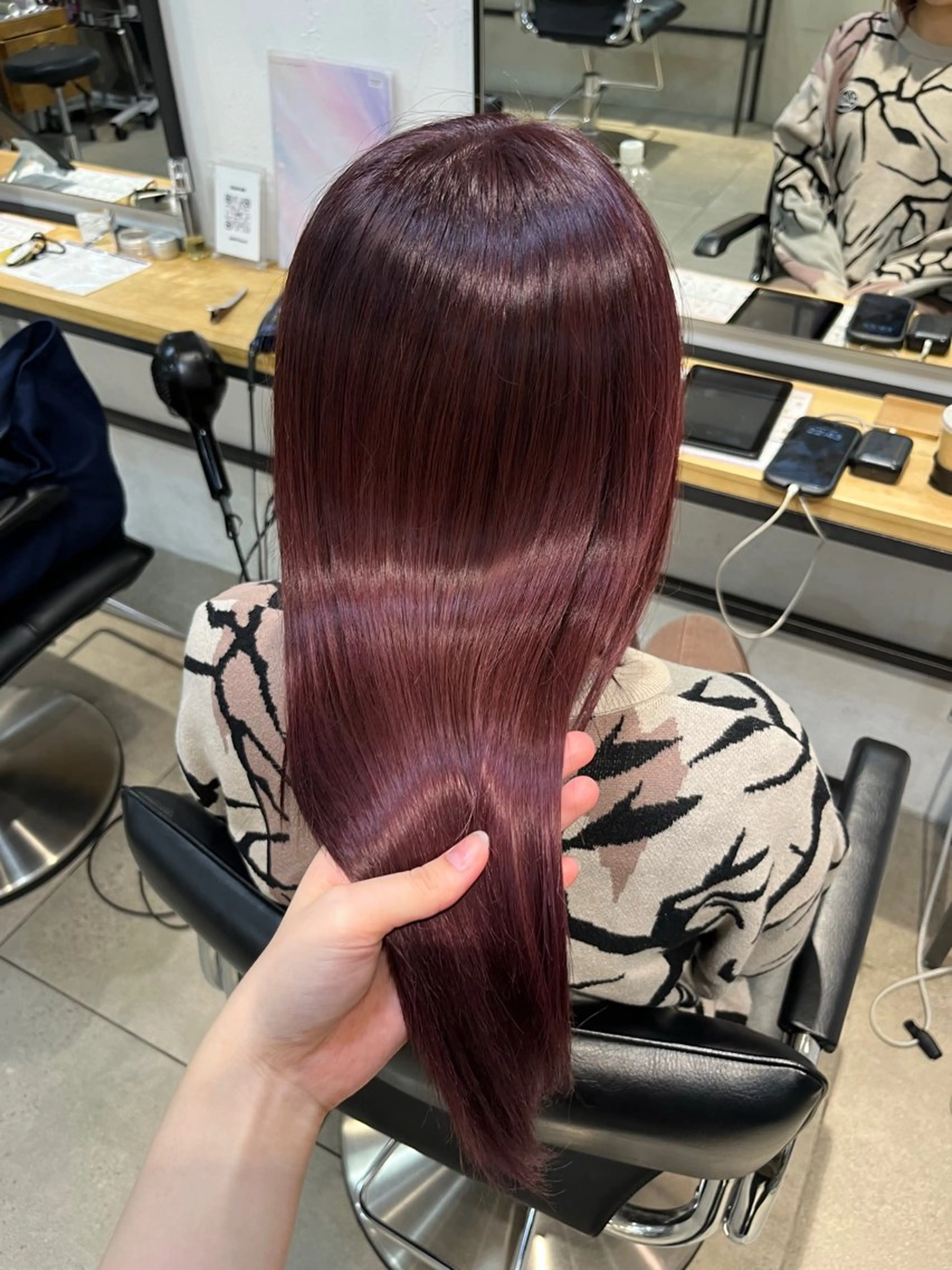 カラー ヘアカラー トリートメント lomalia ayuのヘアスタイル