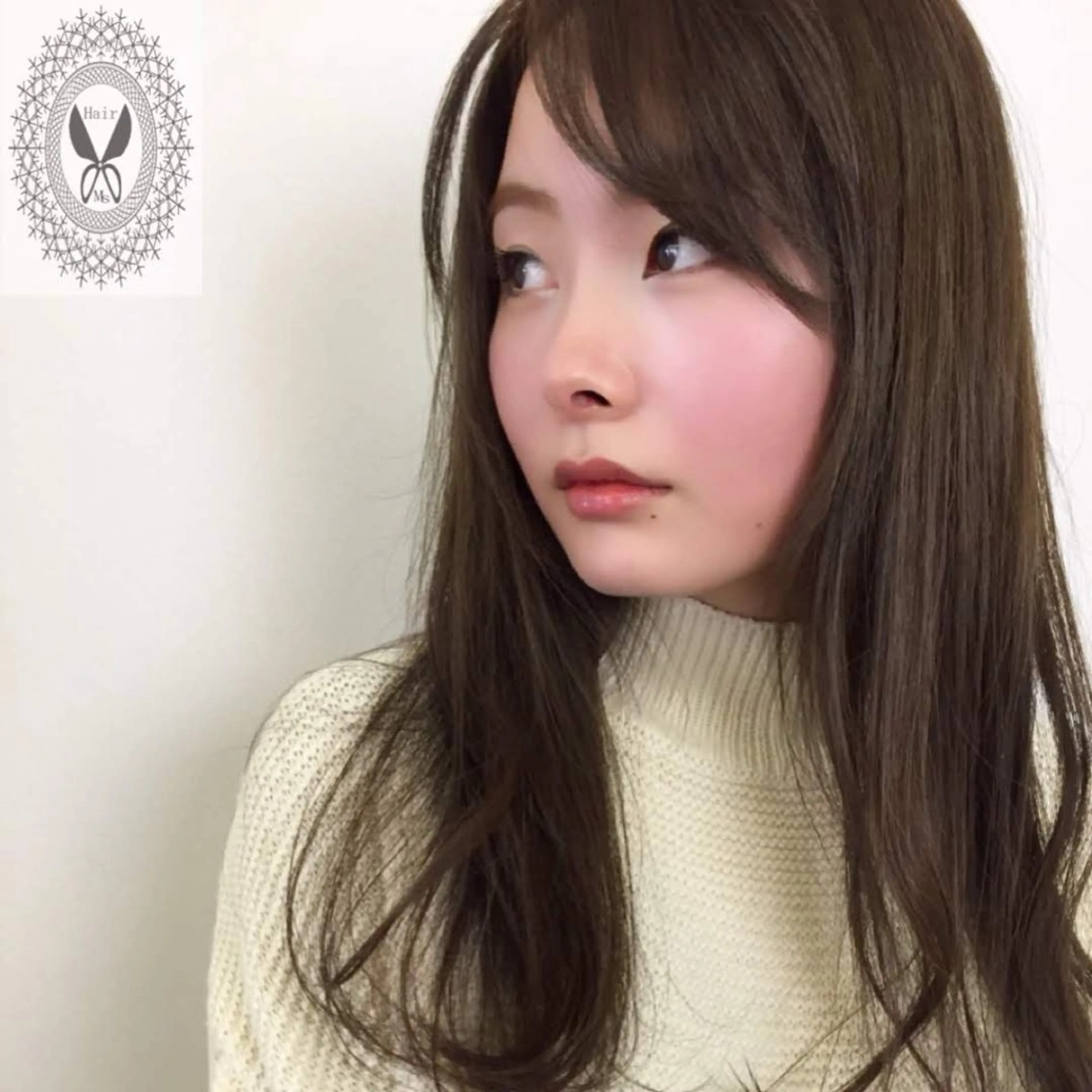 ロング M's Hair所属・白髪ぼかし ミズヒロのヘアスタイル