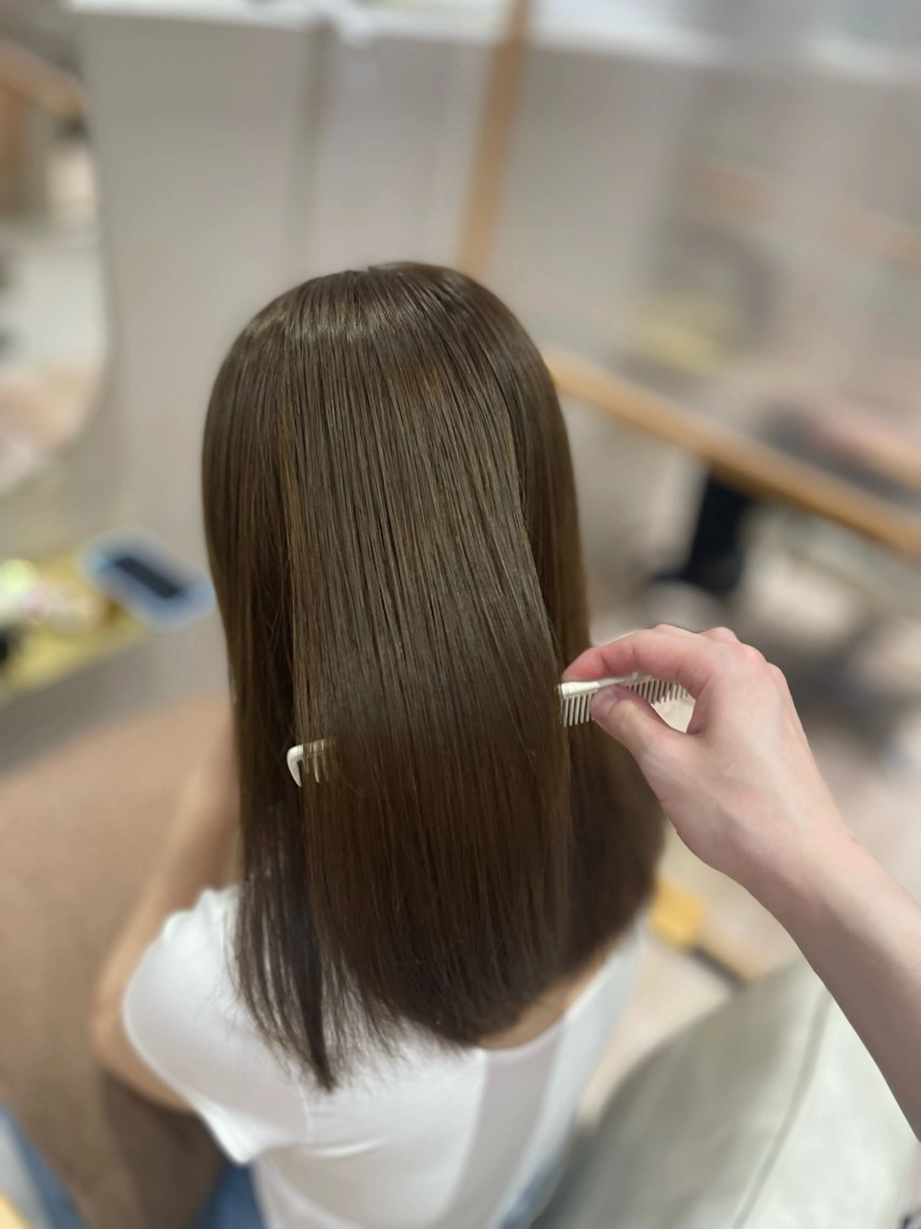 【平日限定】デザインカット×ケアinカラー×超音波クイック TR✨の写真