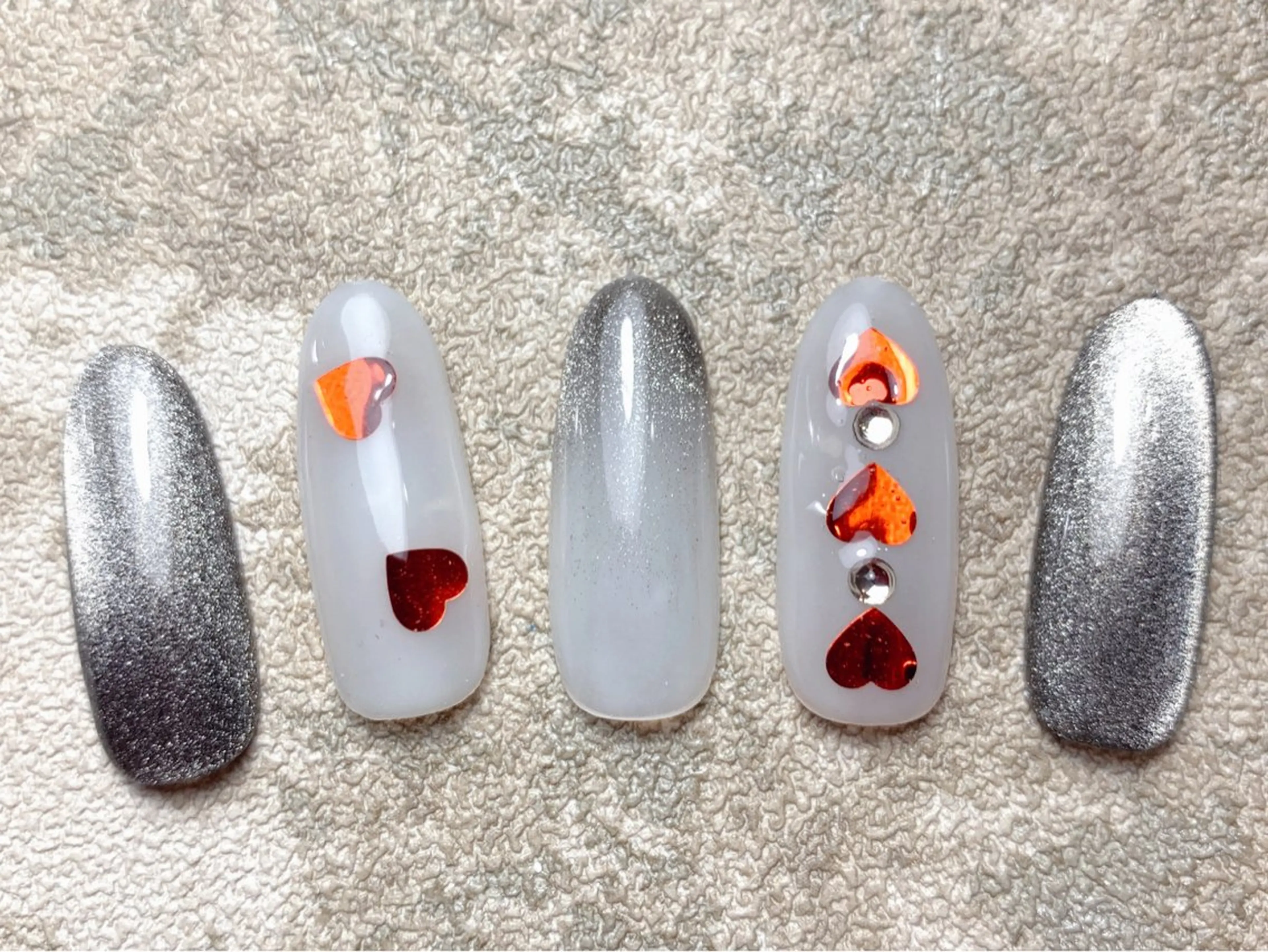 ネイル ハンドネイル マジックミラー所属・マジック ミラーのネイルデザイン