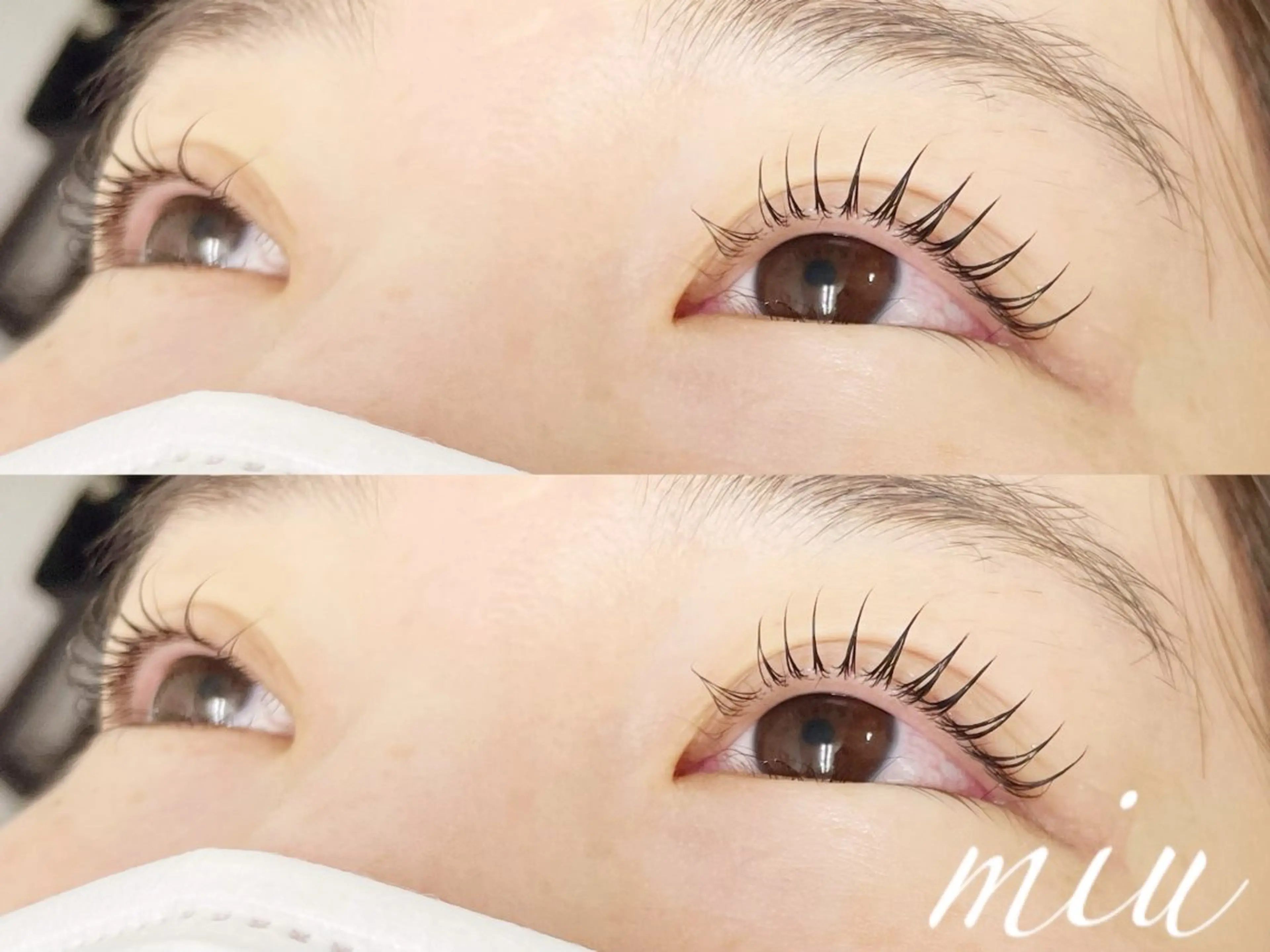 マツエク・マツパ miunail Minamiのマツエク・マツパデザイン