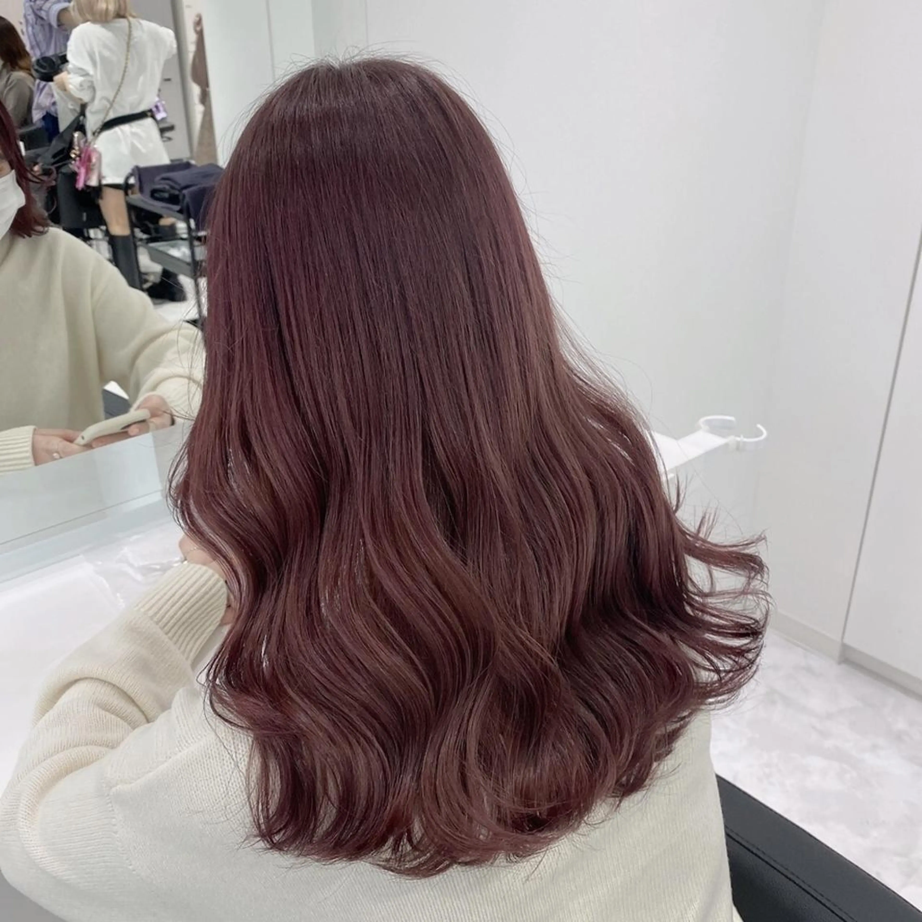 カラー トレンドスタイル💘 韓国/レイヤーのヘアスタイル