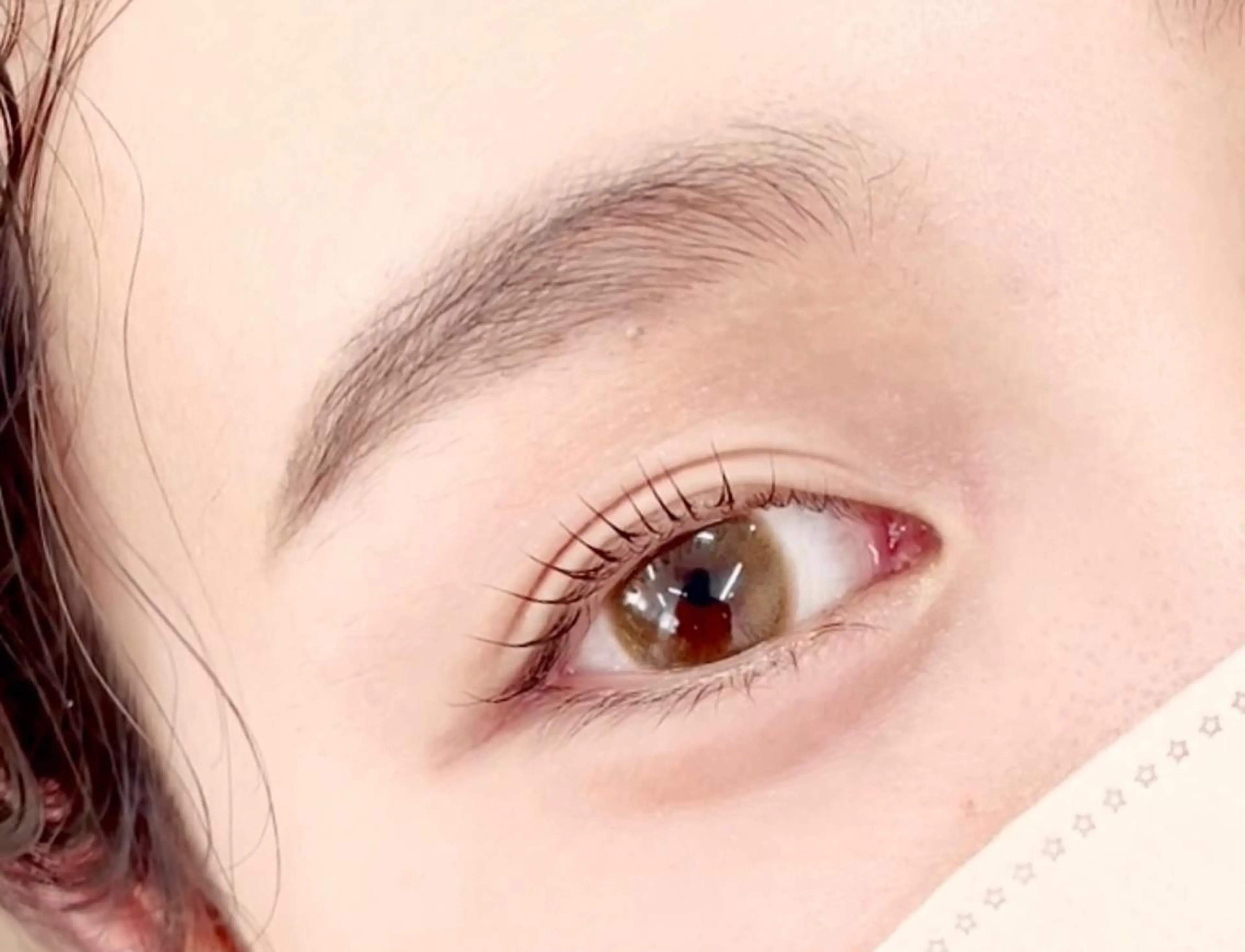 マツエク・マツパ アイブロウ ナチュラル まつげパーマ マツパ THE BALM🦋 上間のマツエク・マツパデザイン