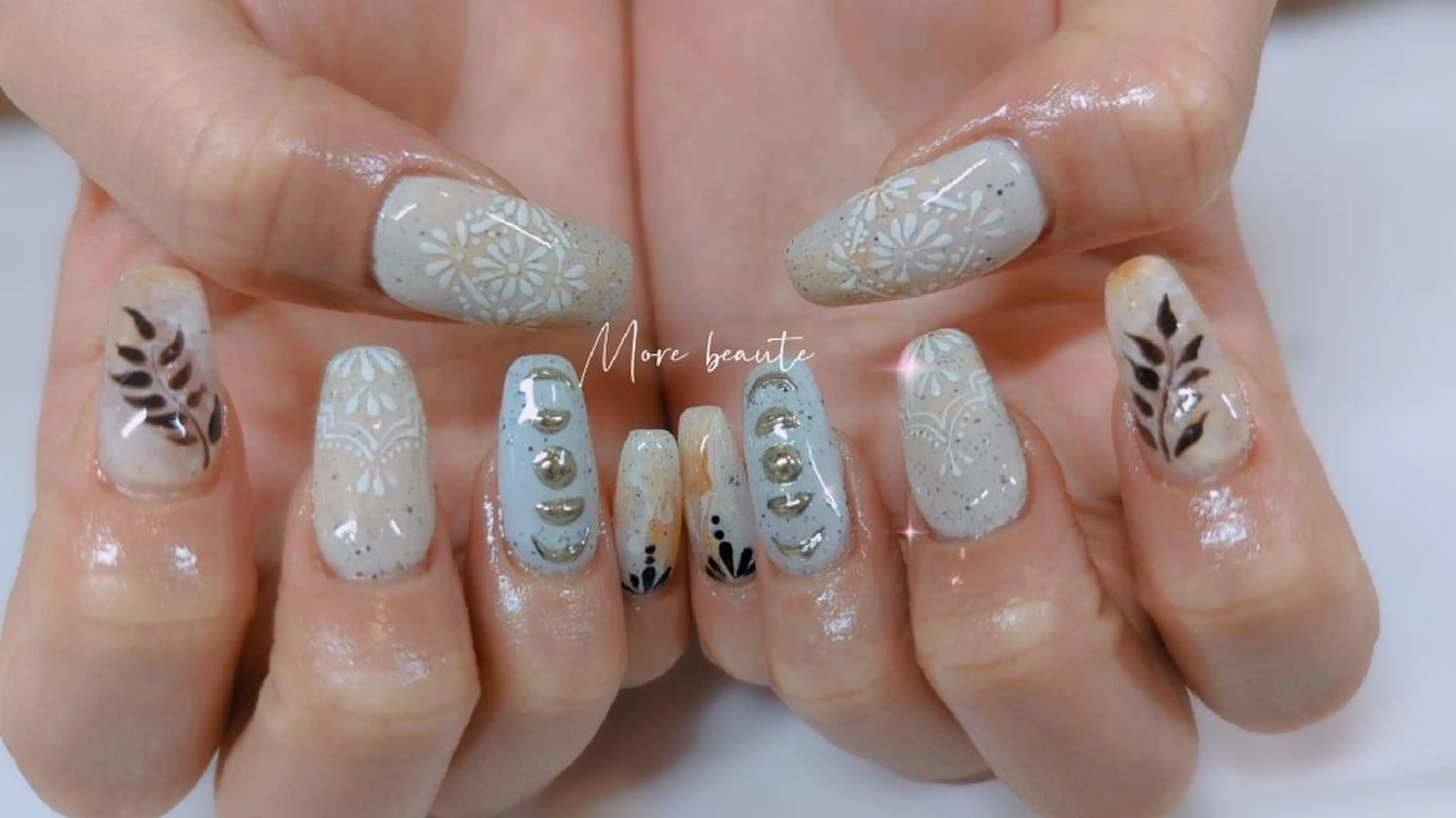ネイル ハンドネイル I LOVE ME  NAIL.｡.:*♡のネイルデザイン