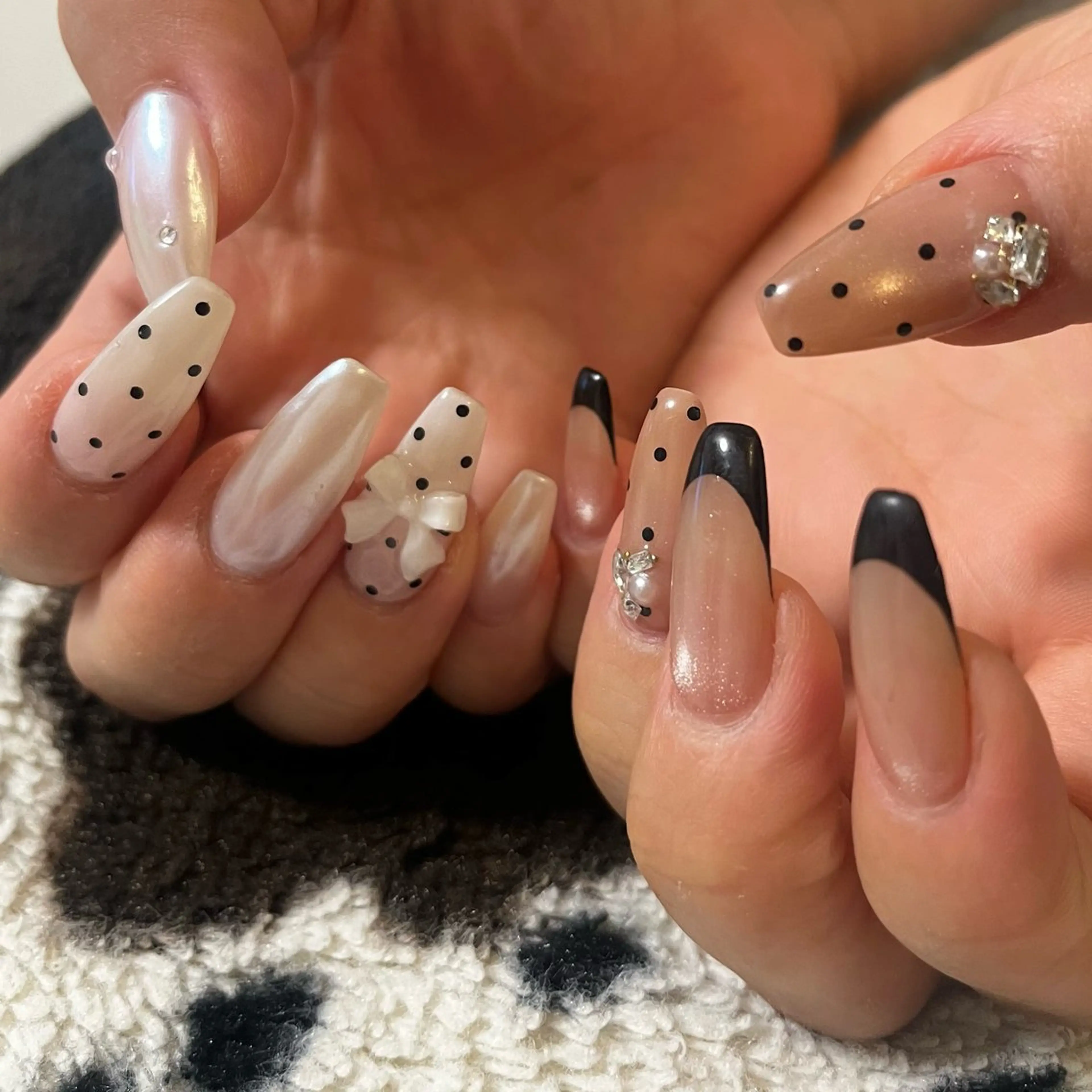 ネイル ドット ハンドネイル ballie／小野原 なつみのネイルデザイン