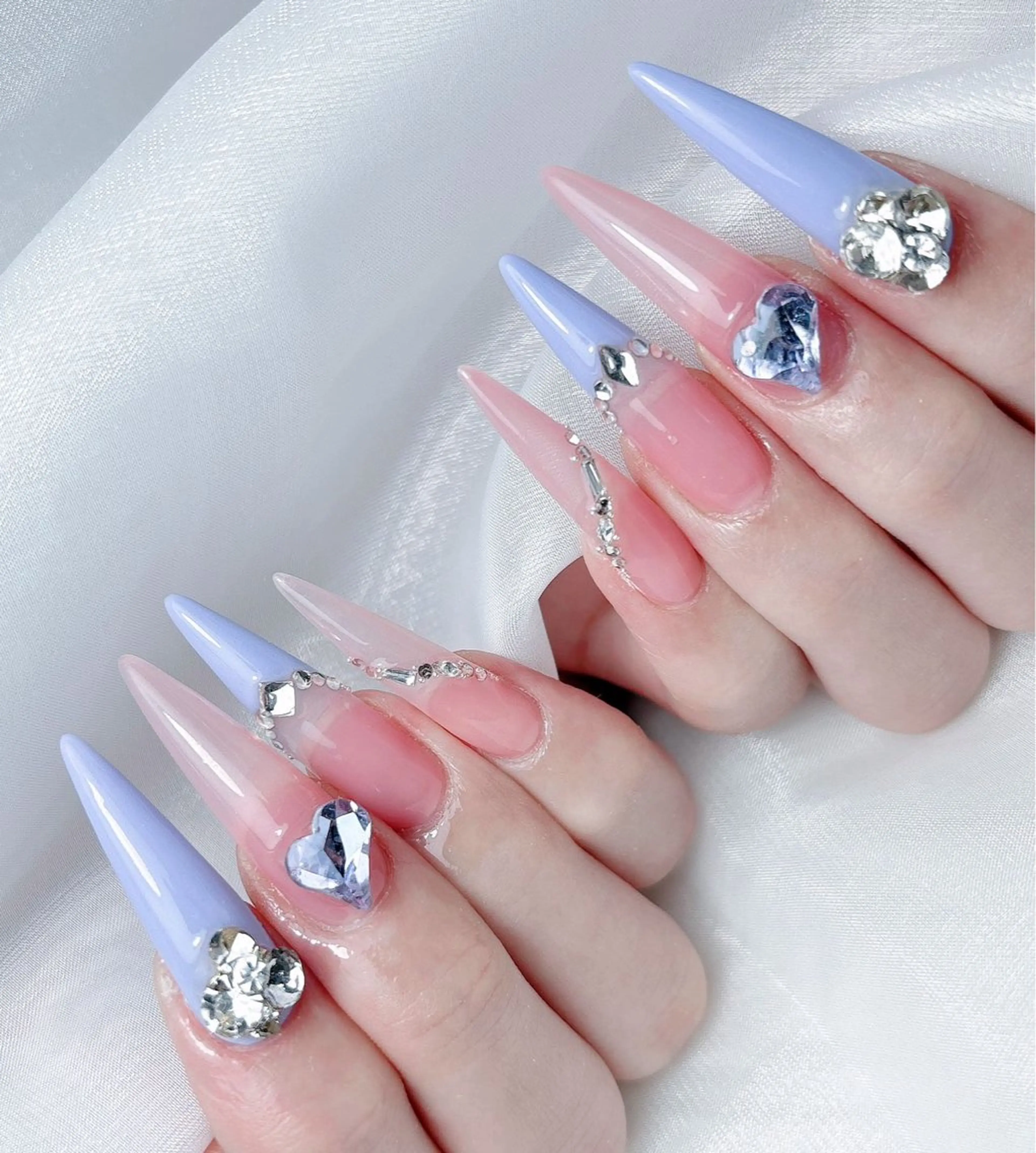 ネイル ハンドネイル M🌷nail 長さだし専門店のネイルデザイン