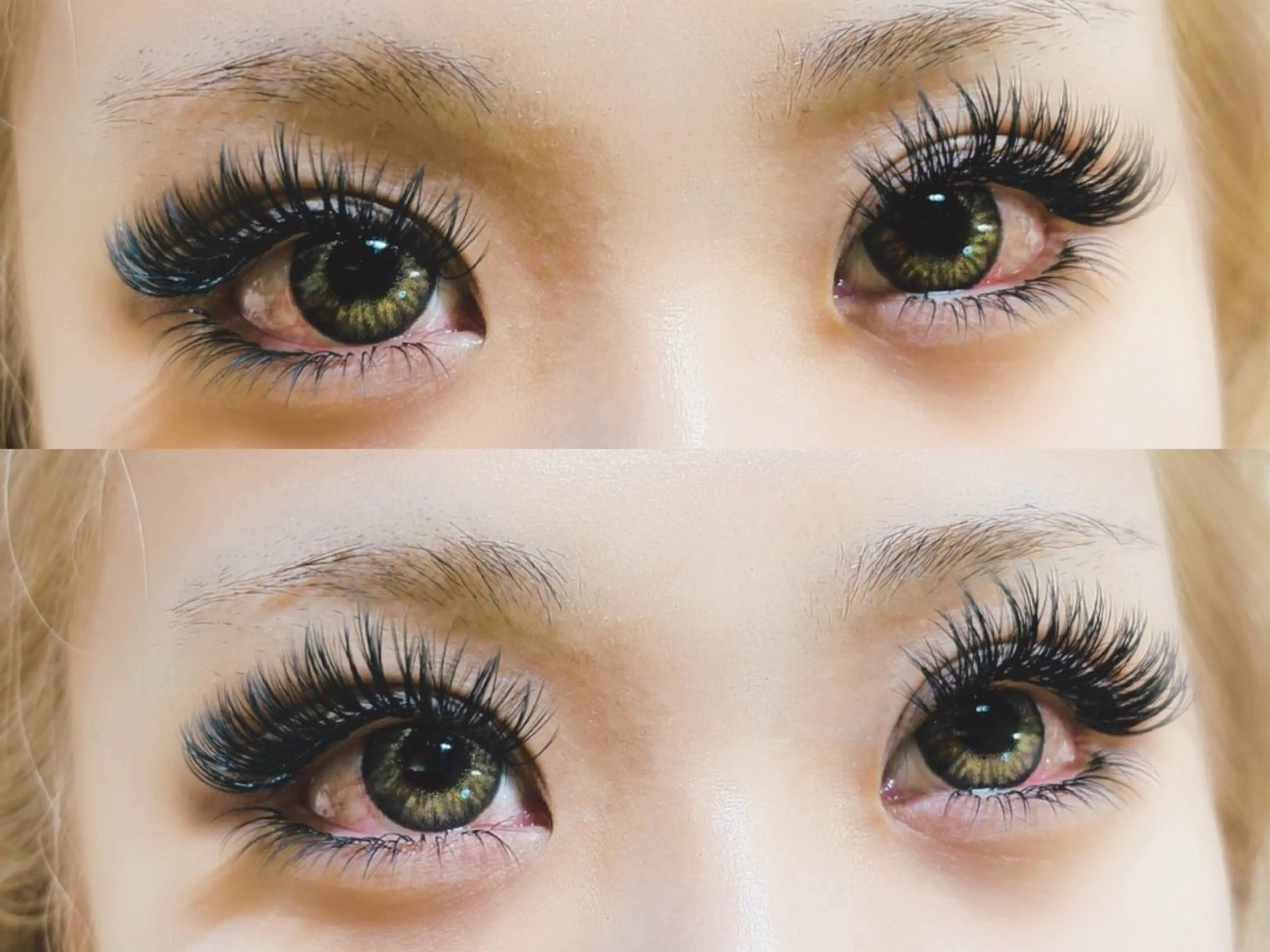 マツエク・マツパ 付け放題 バインドロック 束感まつ毛 フラットラッシュ パリジェンヌラッシュリフト マツエク リナ アメ村のマツエク・マツパデザイン