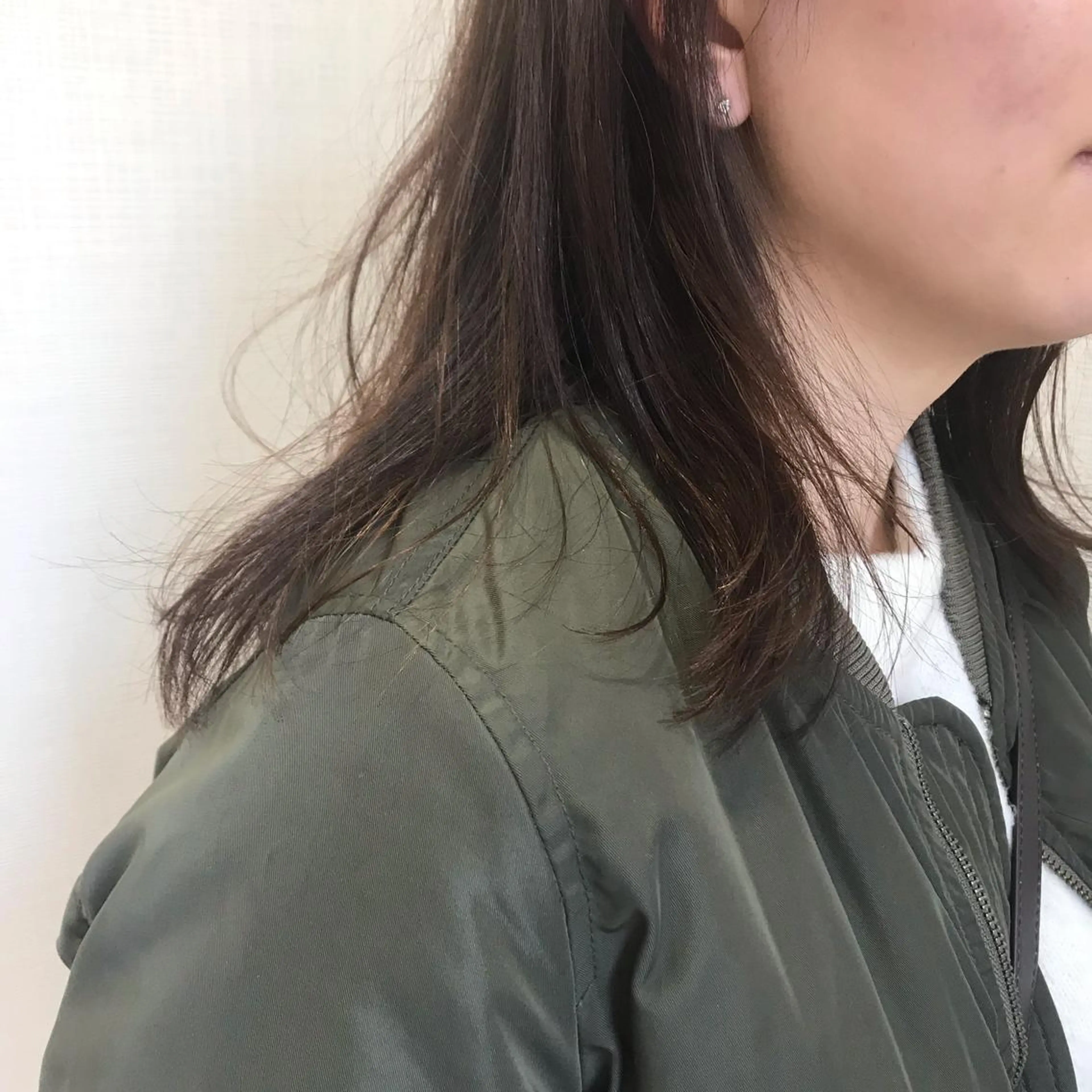 ミディアム カラー ベージュカラー 柔らかブラウン/顔周 りレイヤー♡ユウシのヘアスタイル